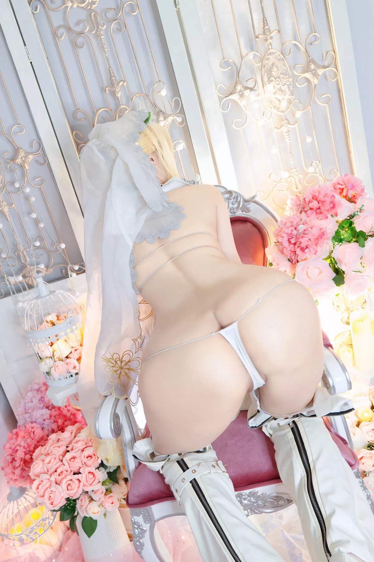 x 迷你比基尼 仙女Cosplay Nero Bride 风度私摄 KitKat