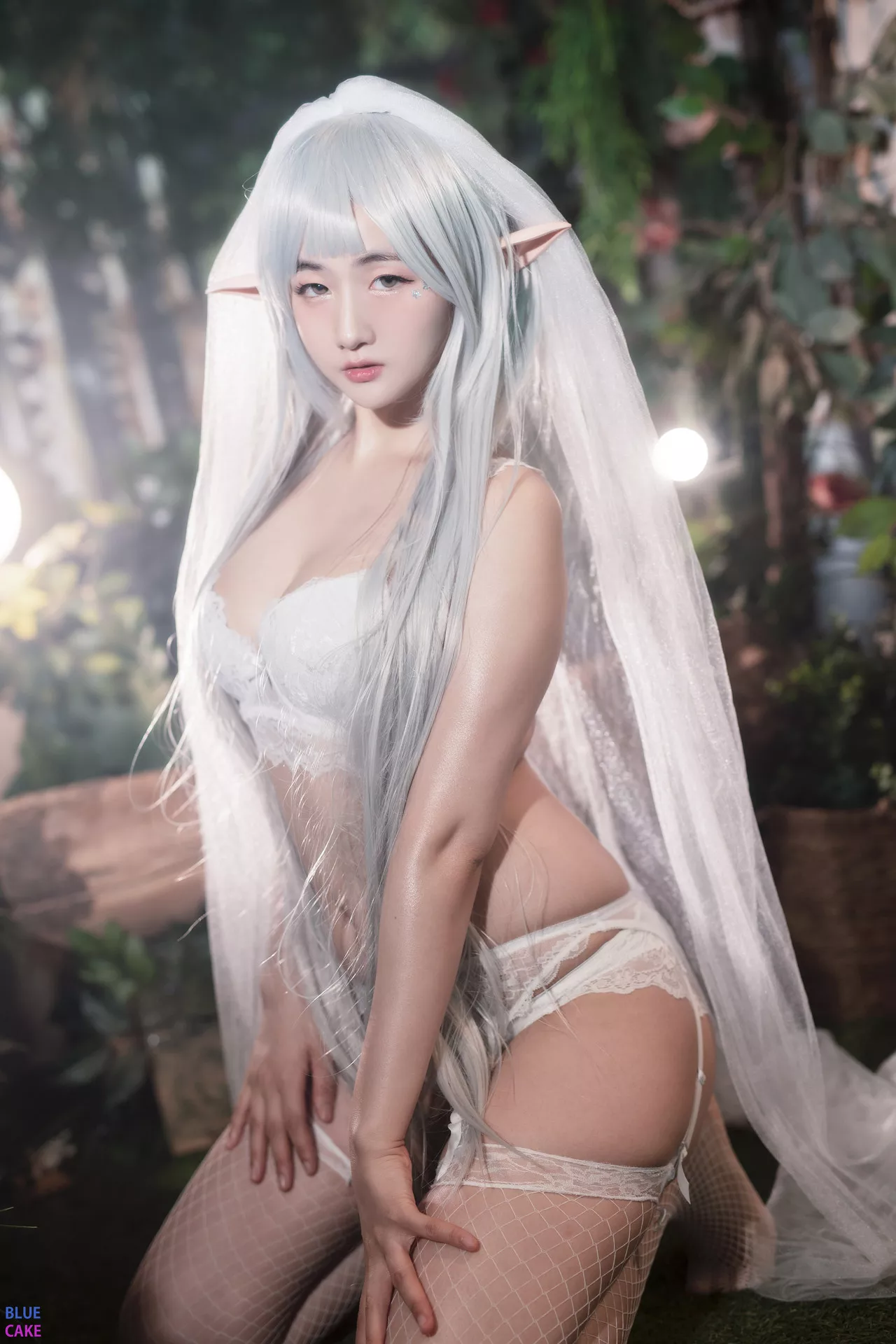 Han 蓝色蛋糕】 高丽佳人摄影 高丽艳模高清摄视图像 Elf(57P) Jina【【BLUECAKE  Moon