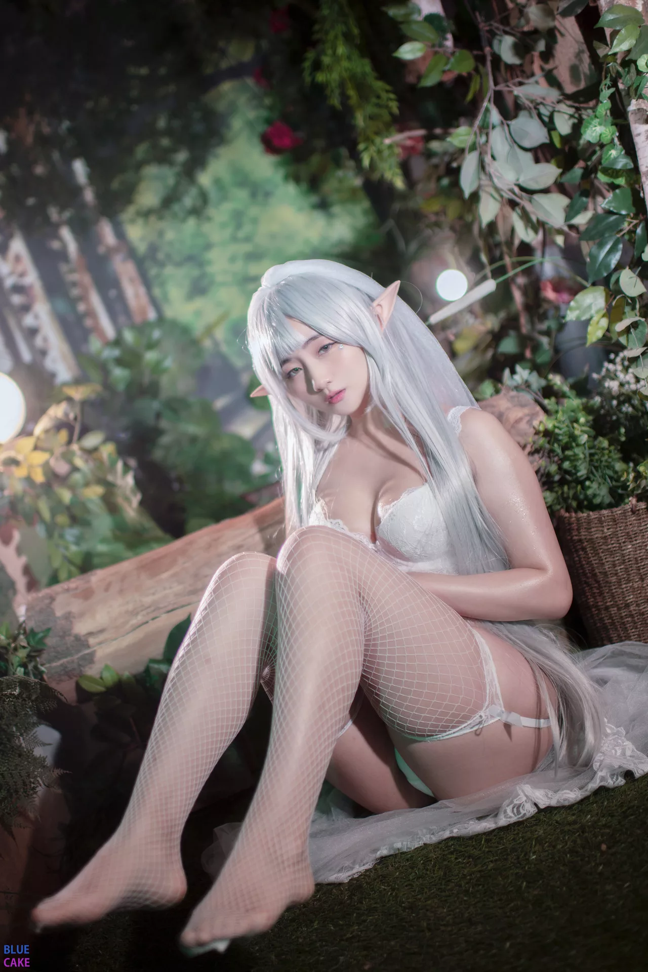 Han 蓝色蛋糕】 高丽佳人摄影 高丽艳模高清摄视图像 Elf(57P) Jina【【BLUECAKE  Moon