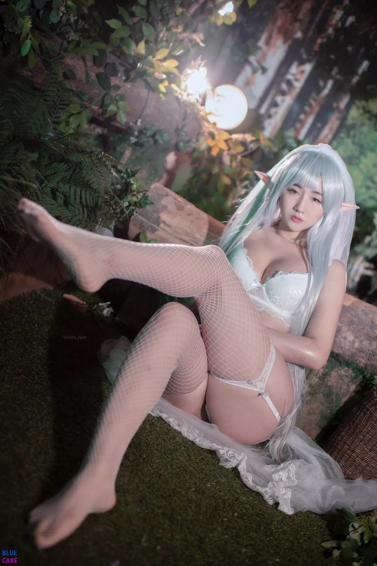 Han 蓝色蛋糕】 高丽佳人摄影 高丽艳模高清摄视图像 Elf(57P) Jina【【BLUECAKE  Moon