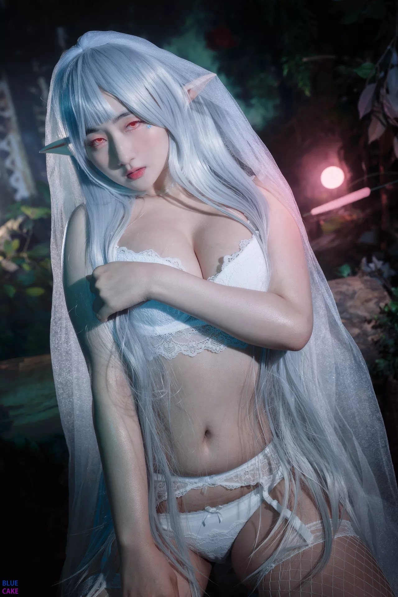 Han 蓝色蛋糕】 高丽佳人摄影 高丽艳模高清摄视图像 Elf(57P) Jina【【BLUECAKE  Moon