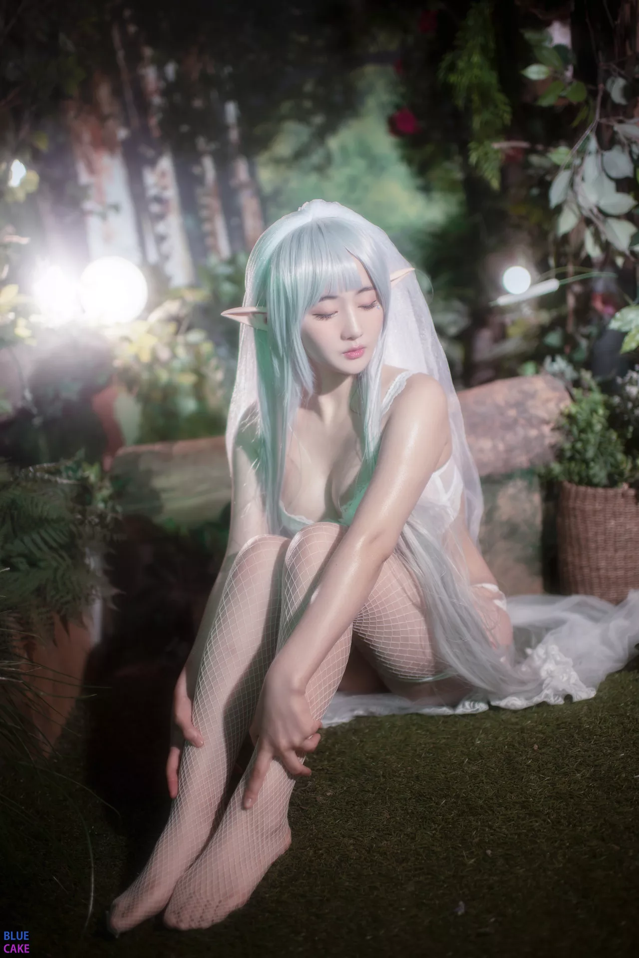 Han 蓝色蛋糕】 高丽佳人摄影 高丽艳模高清摄视图像 Elf(57P) Jina【【BLUECAKE  Moon