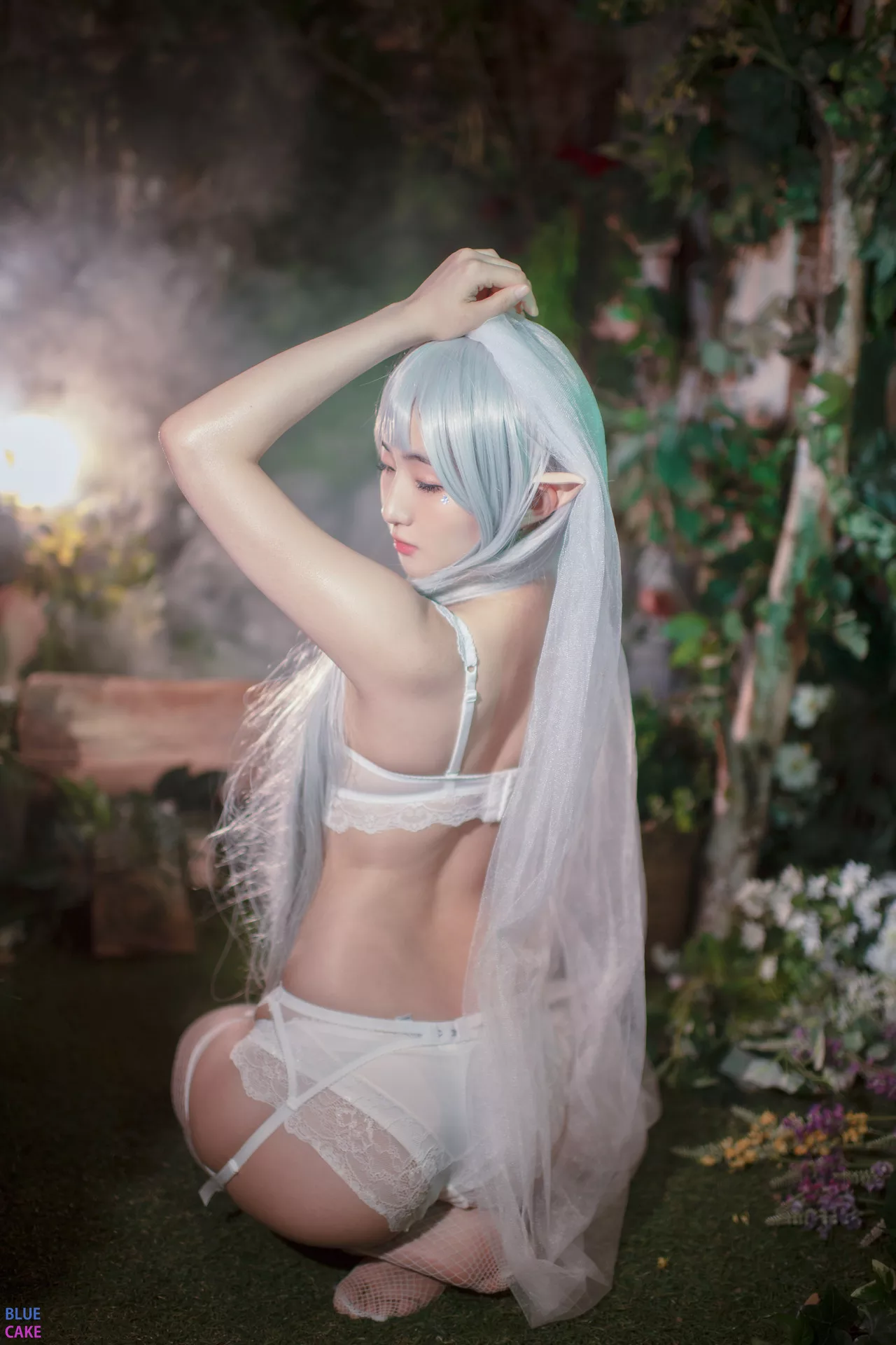 Han 蓝色蛋糕】 高丽佳人摄影 高丽艳模高清摄视图像 Elf(57P) Jina【【BLUECAKE  Moon