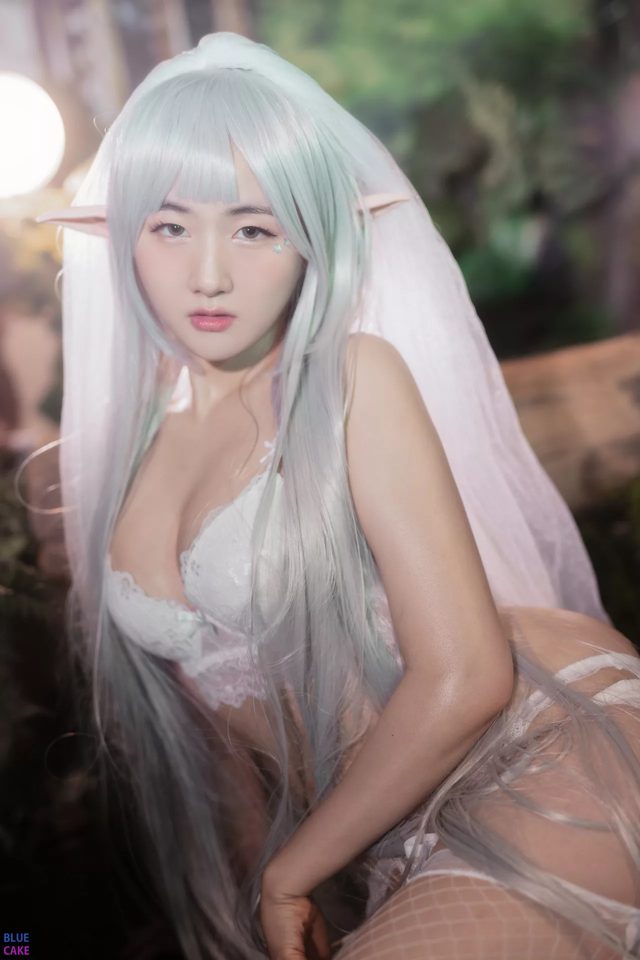 Han 蓝色蛋糕】 高丽佳人摄影 高丽艳模高清摄视图像 Elf(57P) Jina【【BLUECAKE  Moon