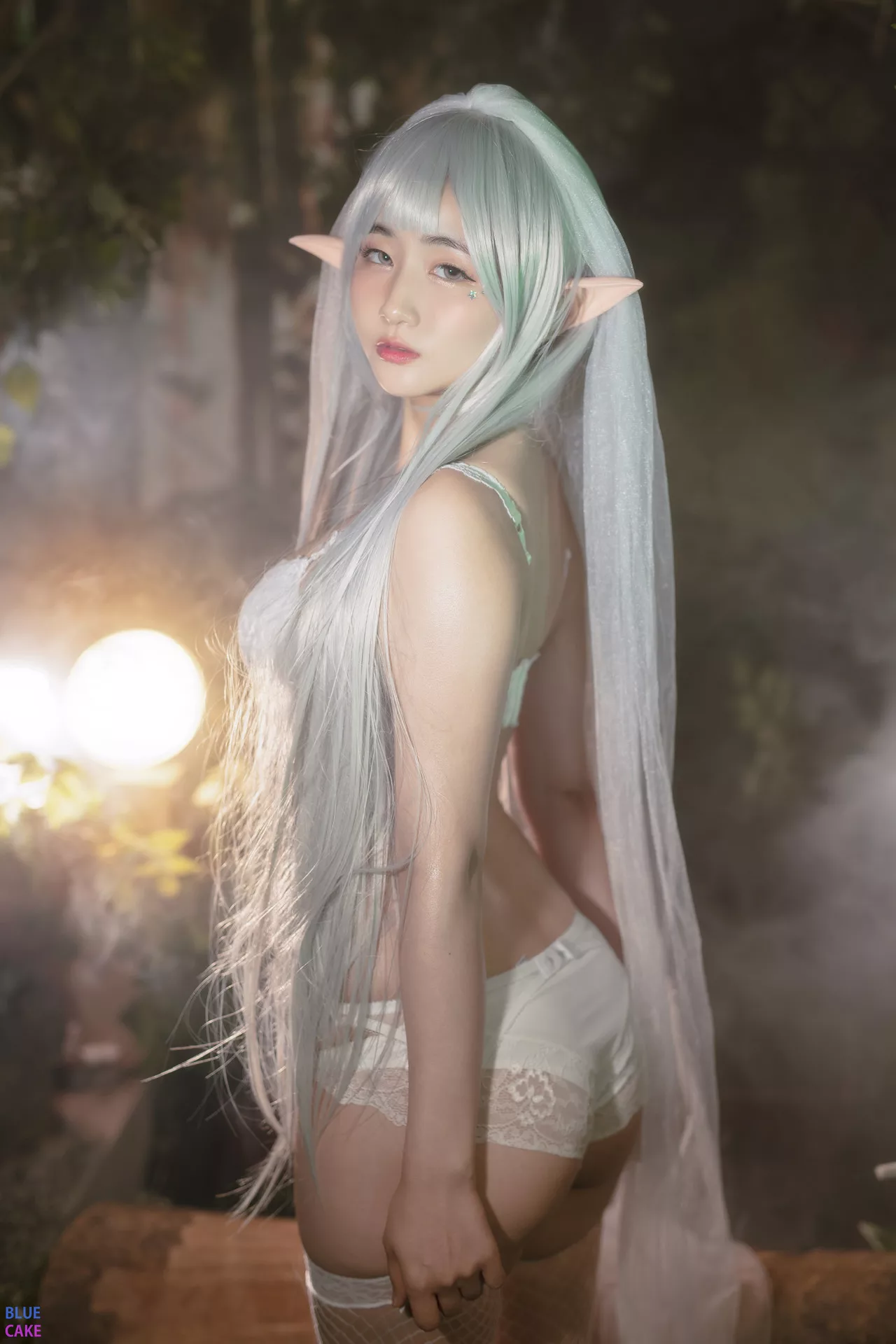 Han 蓝色蛋糕】 高丽佳人摄影 高丽艳模高清摄视图像 Elf(57P) Jina【【BLUECAKE  Moon