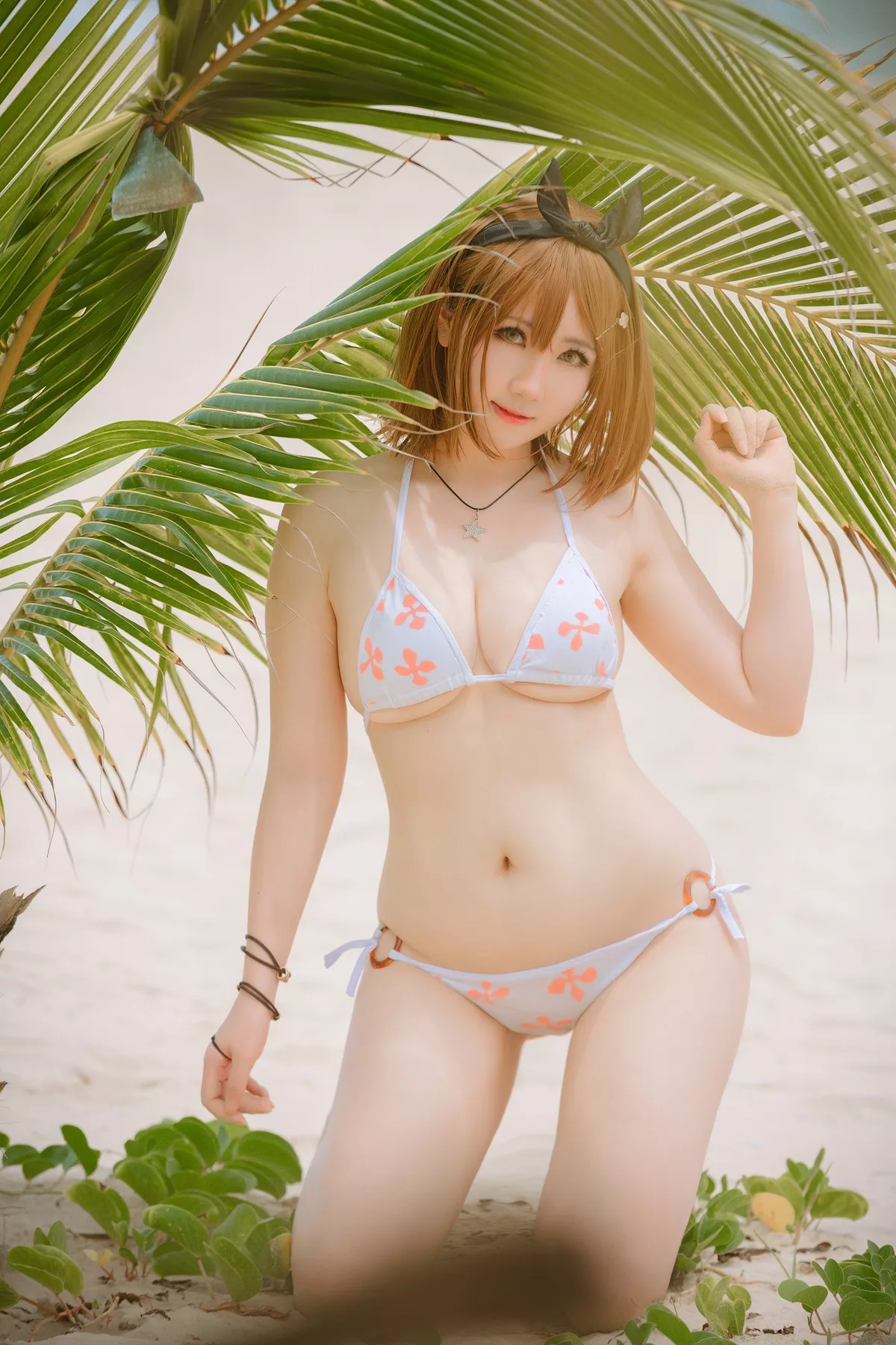 仙女Cosplay 是本末末 泳服 魅魔私摄 莱莎