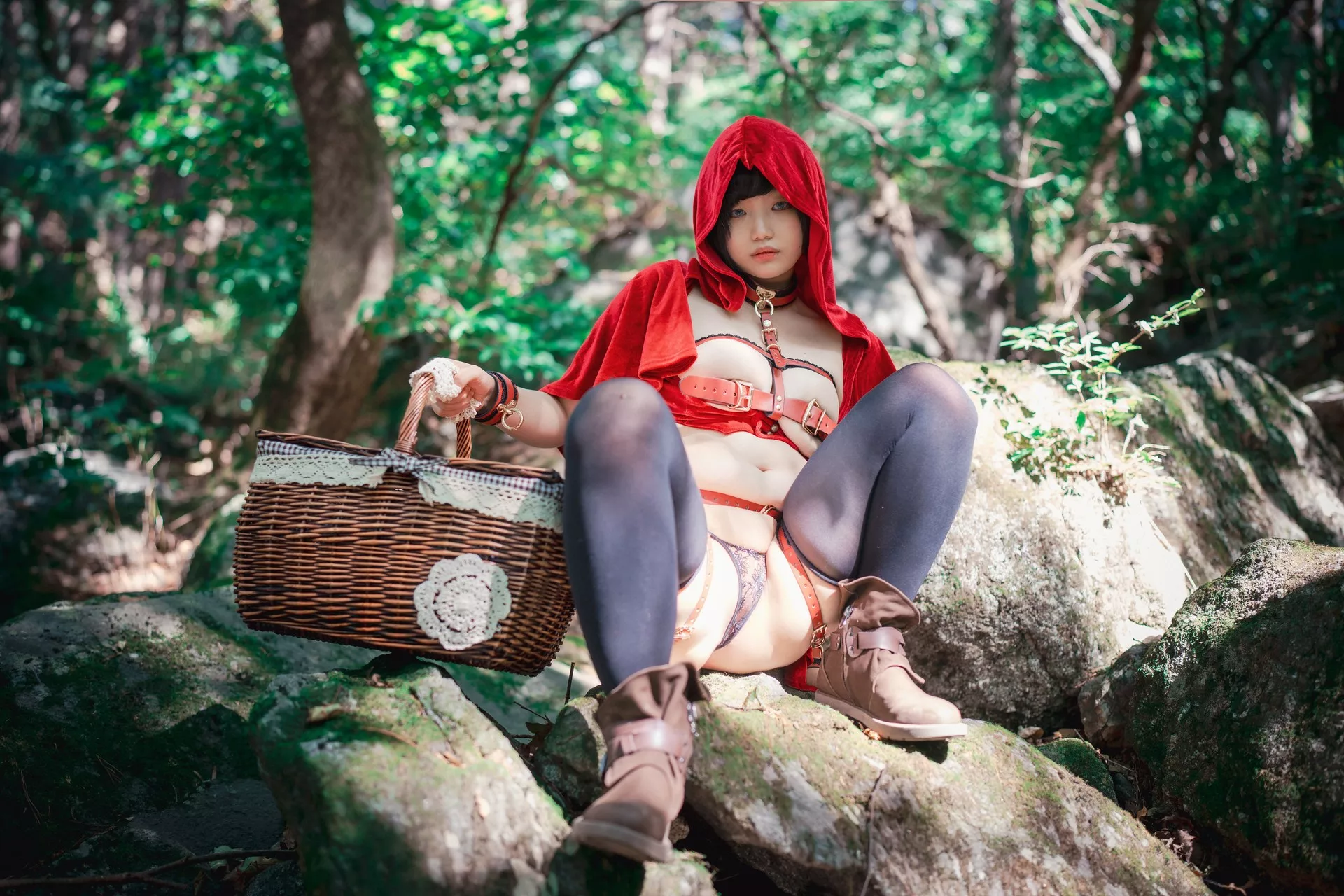 高丽嫩模影像 Mimmi【DJAWA大佳玩】 全集修正 Hood Red  Naughty Hiring