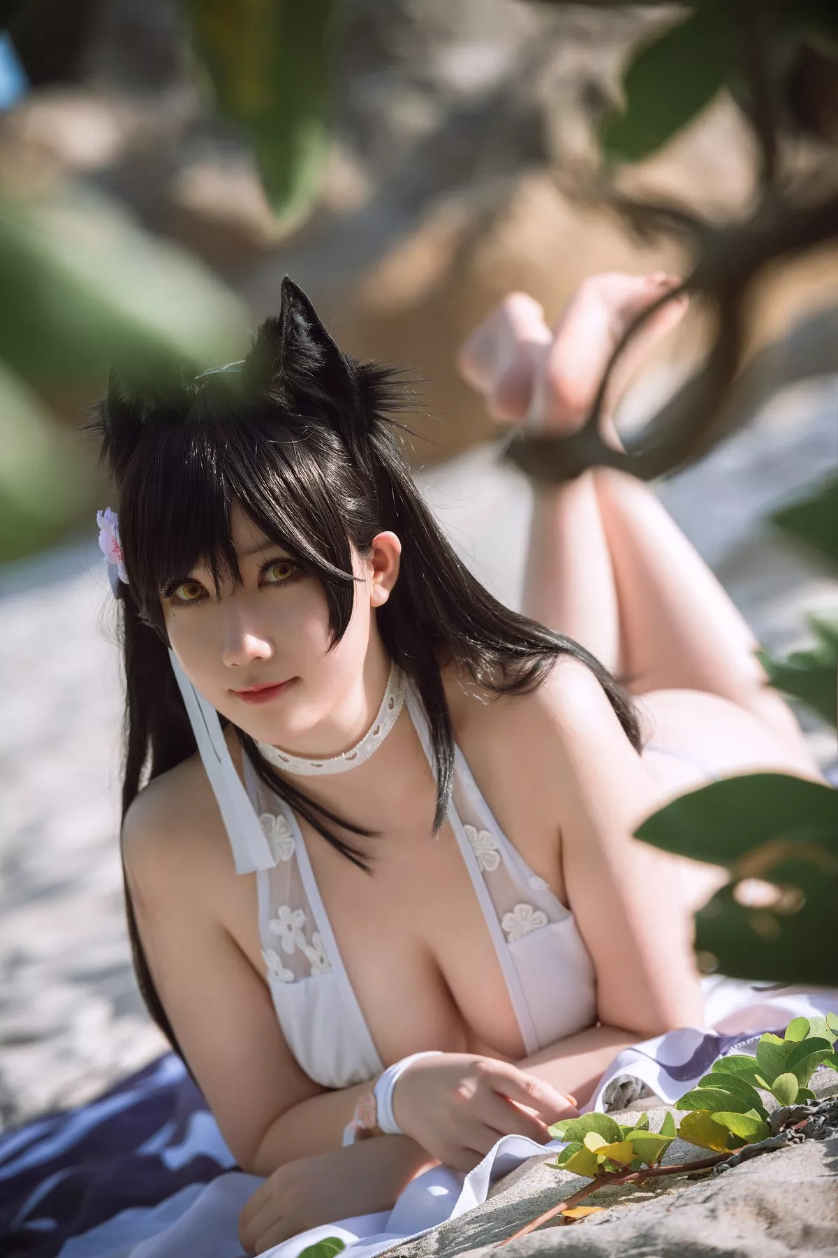 撩人私拍  Atago 女神Cosplay 泳装 是本末末 爱宕