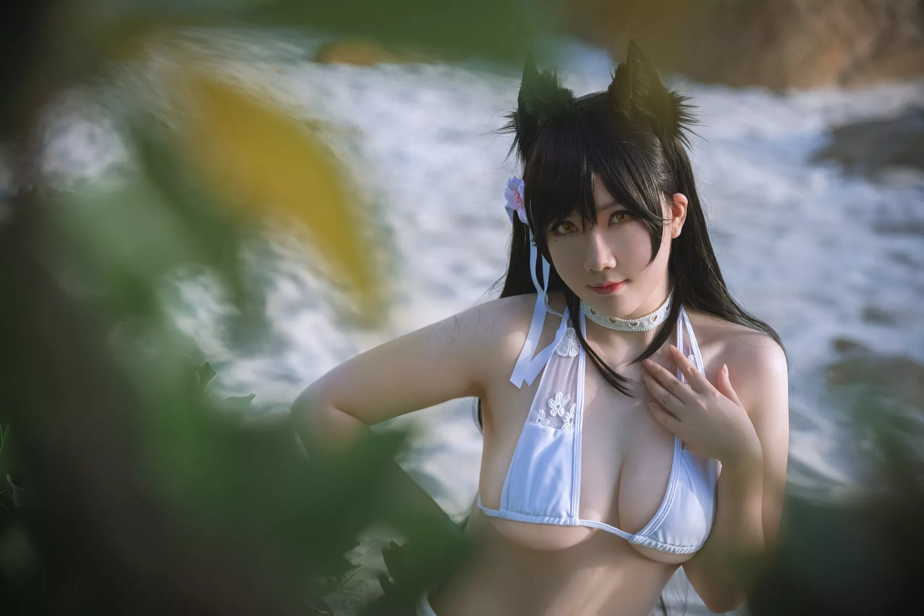 撩人私拍  Atago 女神Cosplay 泳装 是本末末 爱宕