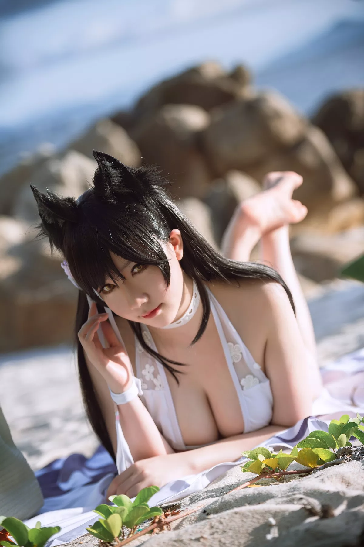 撩人私拍  Atago 女神Cosplay 泳装 是本末末 爱宕