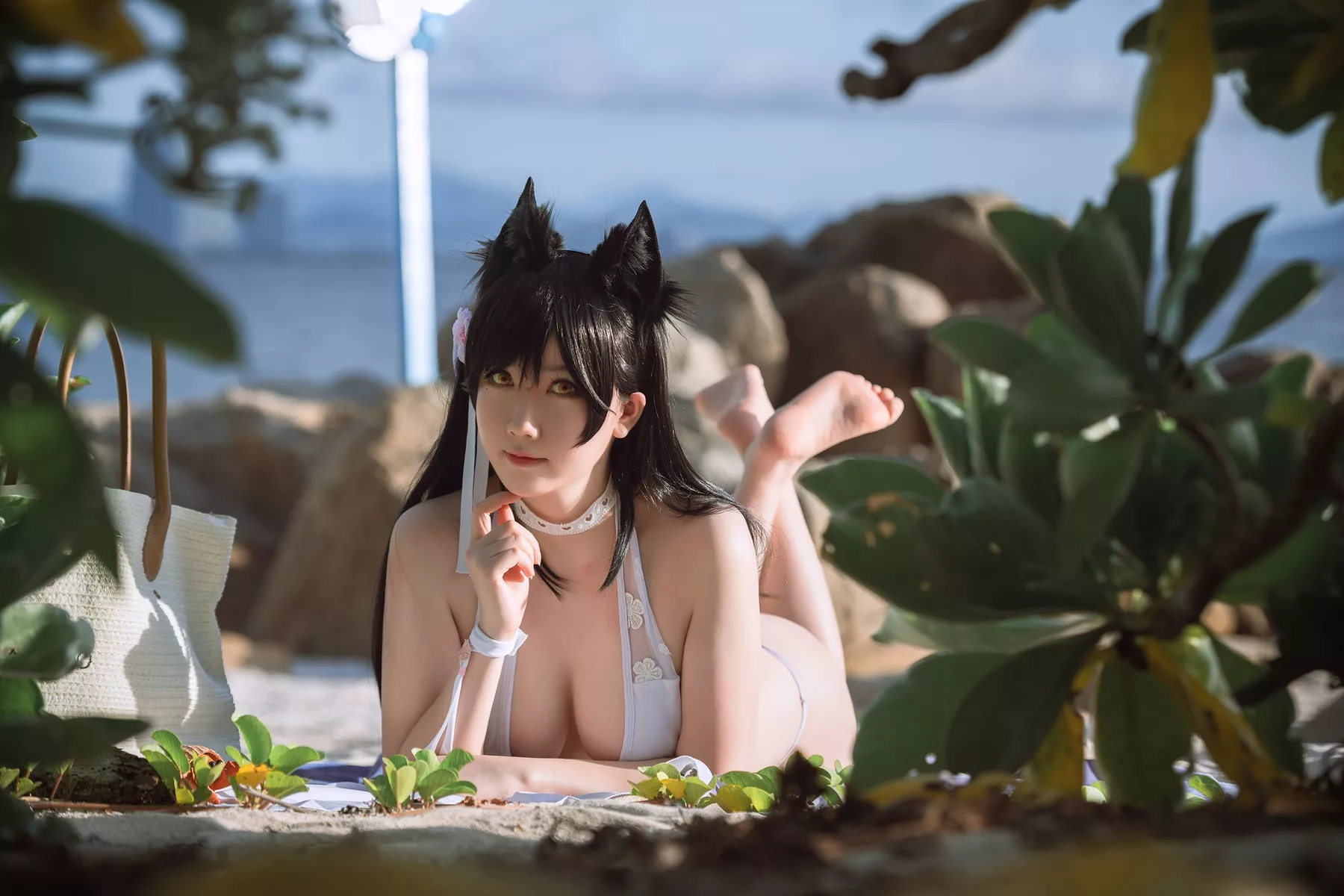 撩人私拍  Atago 女神Cosplay 泳装 是本末末 爱宕