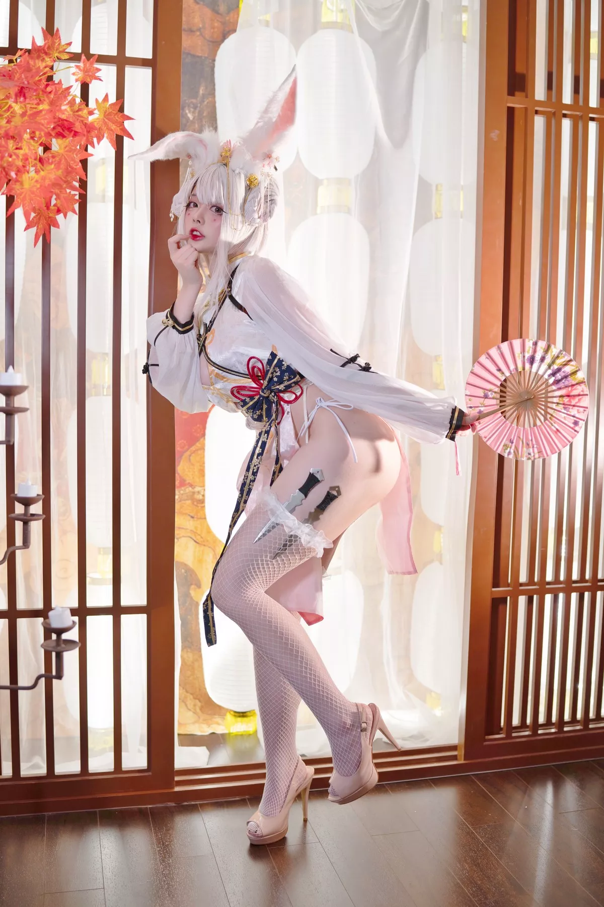 大白兔 阿寨寨 女神Cosplay NinJA 肉肉 迷人私房