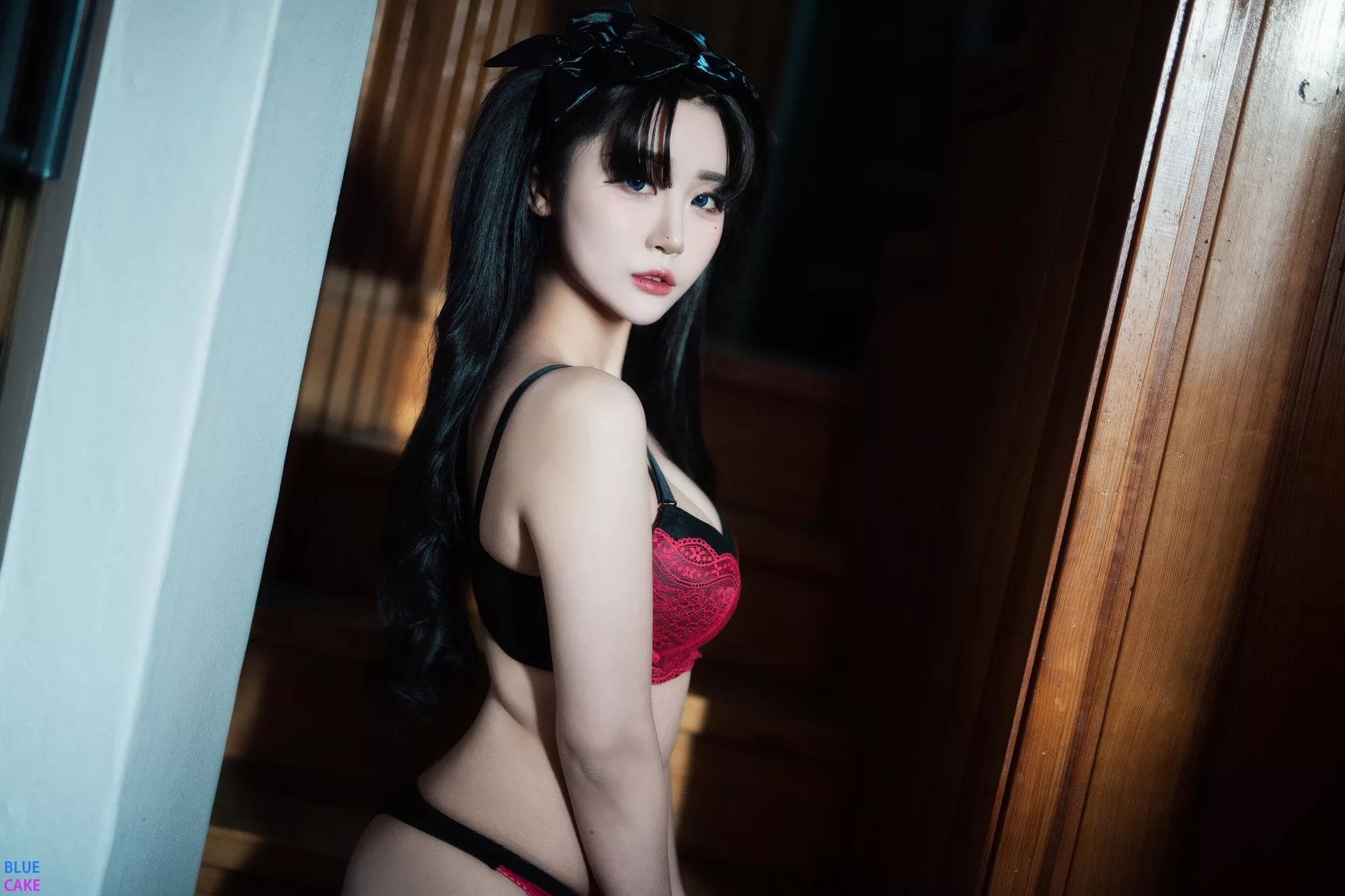 Thosaka Saber 全集修正 Lingerie.Ver 【BLUECAKE Fate 高丽仙女影像 x 蓝色蛋糕】 Rin