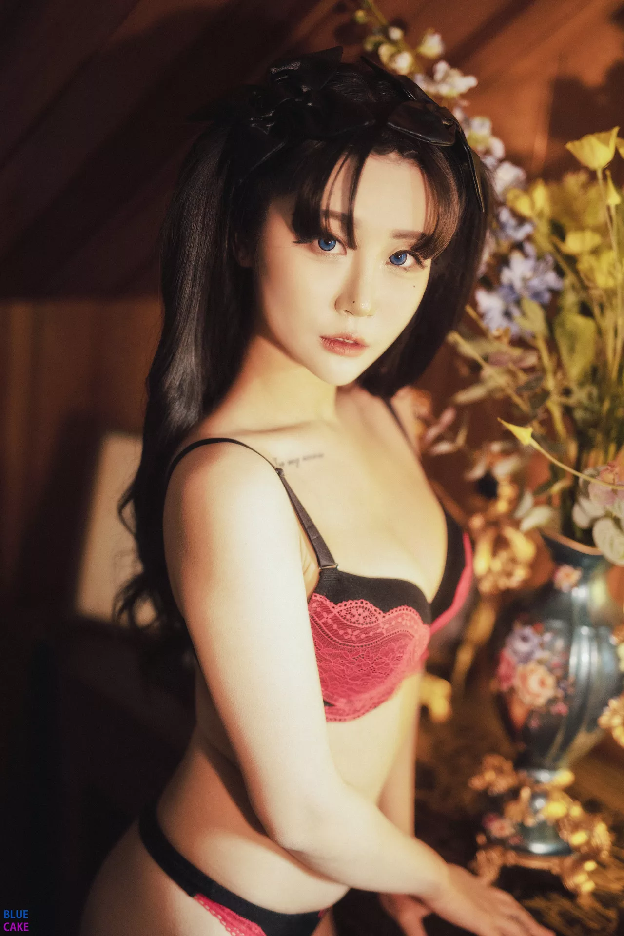 Thosaka Saber 全集修正 Lingerie.Ver 【BLUECAKE Fate 高丽仙女影像 x 蓝色蛋糕】 Rin