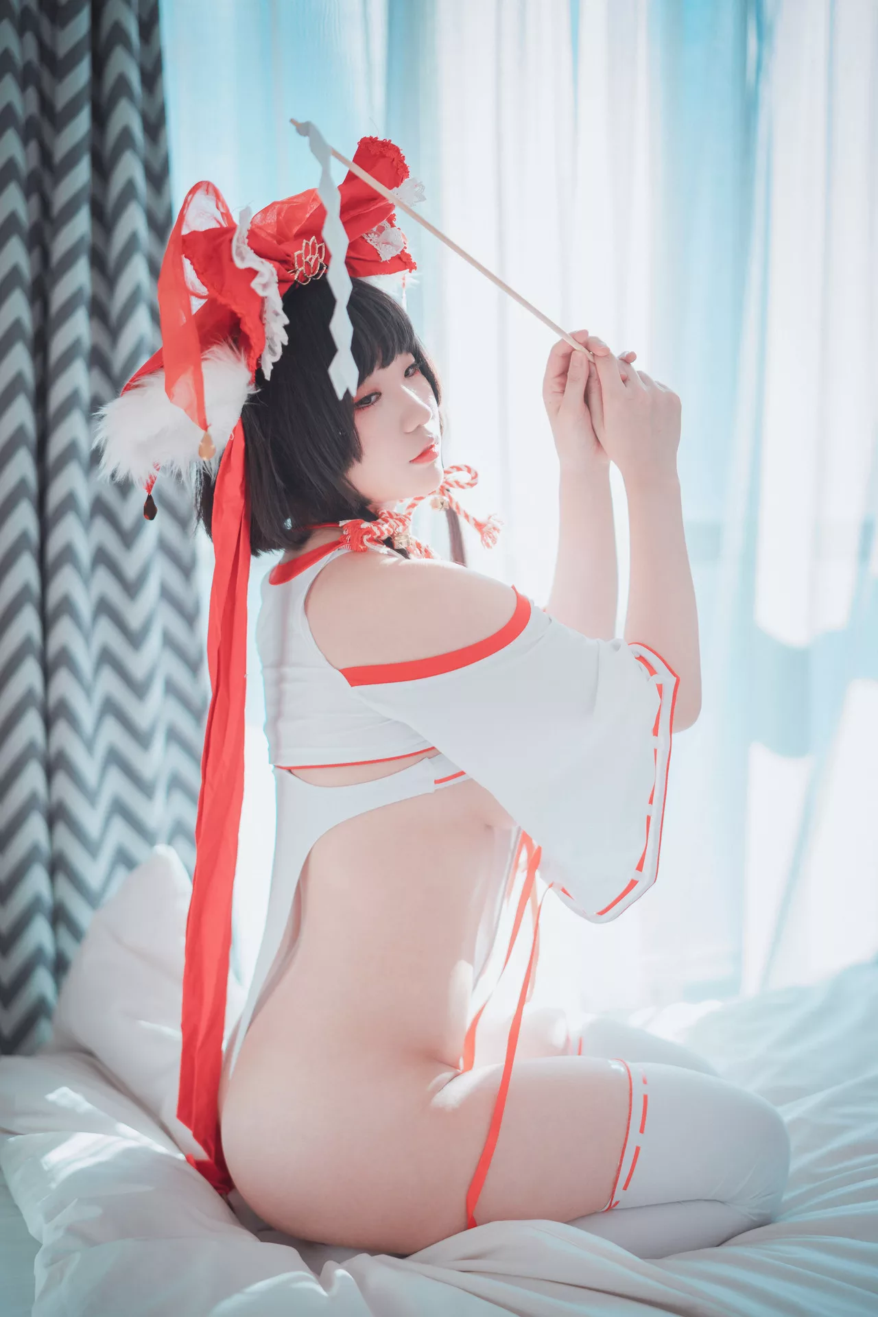 A.Ver(65P)  Kitsune Mimmi【DJAWA大佳玩  Miko 高丽魅模高精细艺术图套图 高丽魅模艺术图 】