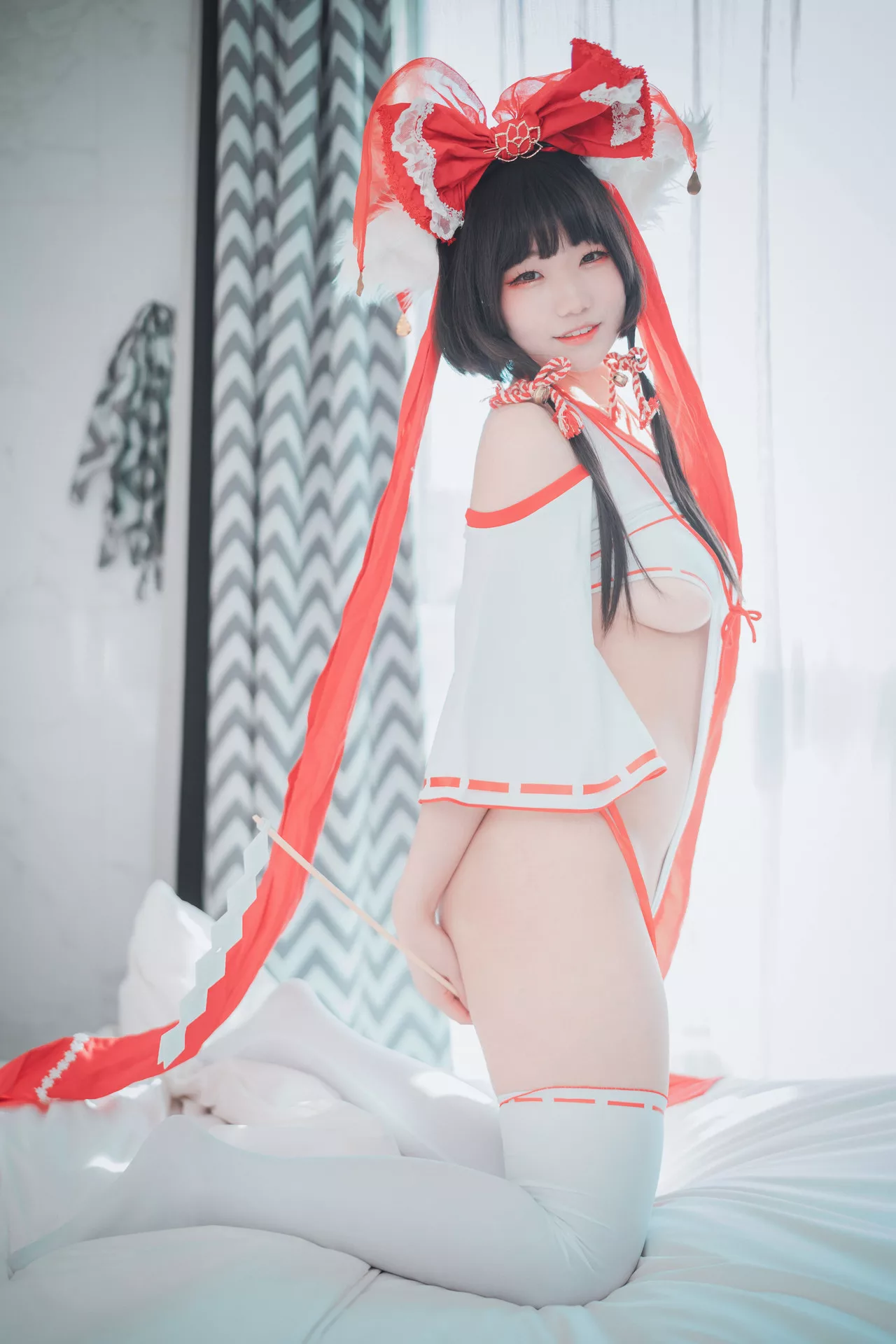 A.Ver(65P)  Kitsune Mimmi【DJAWA大佳玩  Miko 高丽魅模高精细艺术图套图 高丽魅模艺术图 】