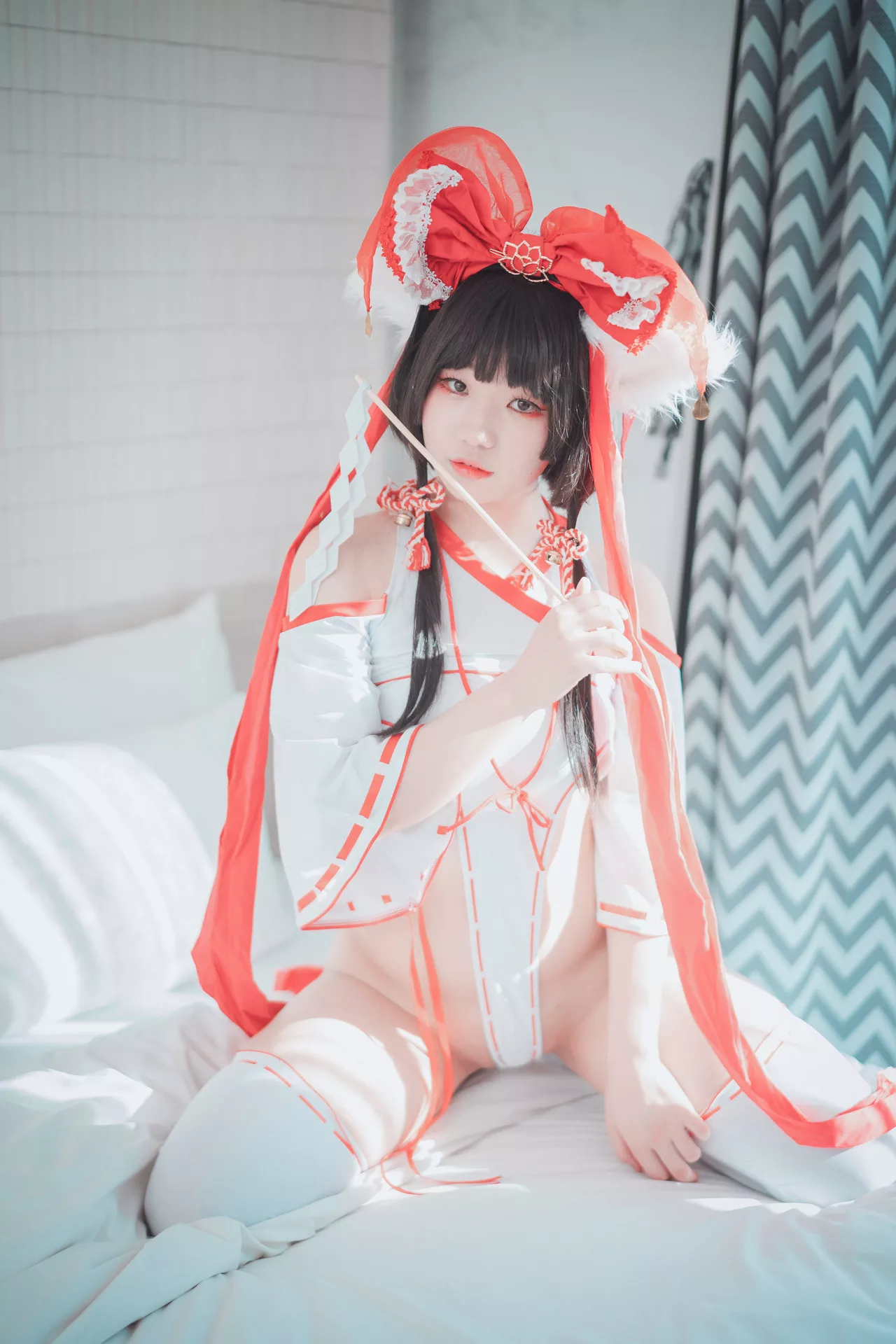 A.Ver(65P)  Kitsune Mimmi【DJAWA大佳玩  Miko 高丽魅模高精细艺术图套图 高丽魅模艺术图 】