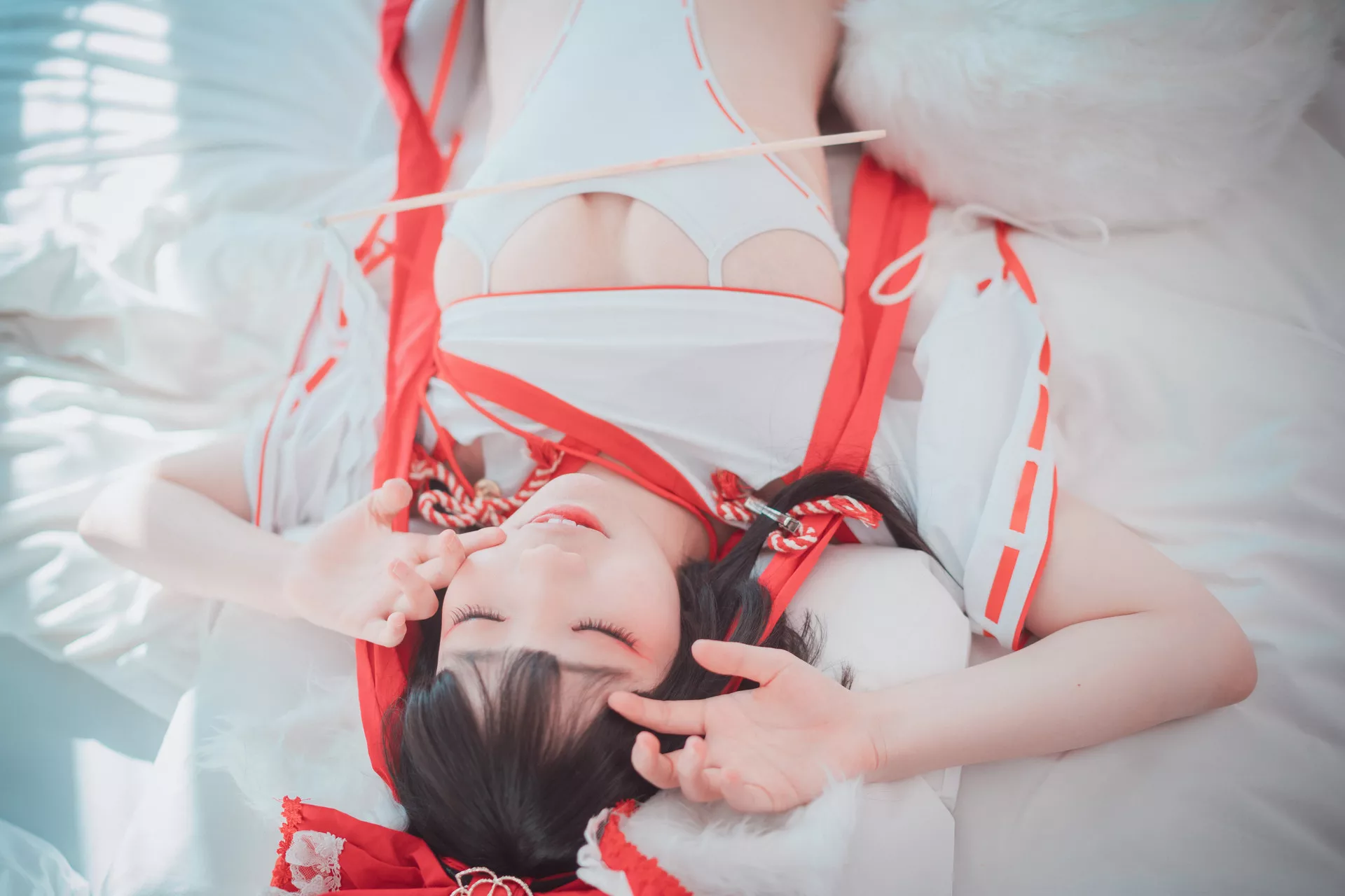 A.Ver(65P)  Kitsune Mimmi【DJAWA大佳玩  Miko 高丽魅模高精细艺术图套图 高丽魅模艺术图 】