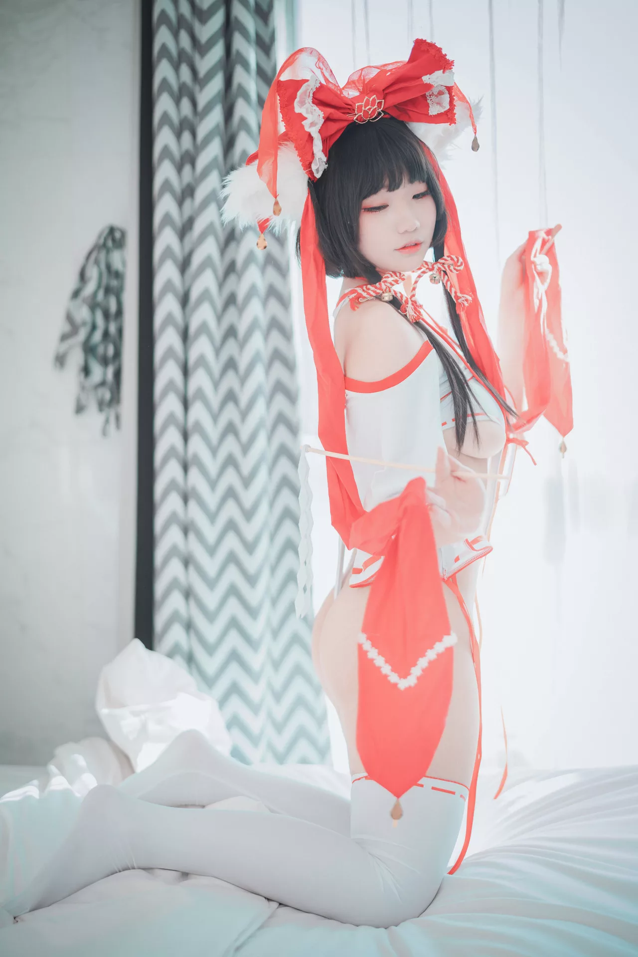 A.Ver(65P)  Kitsune Mimmi【DJAWA大佳玩  Miko 高丽魅模高精细艺术图套图 高丽魅模艺术图 】