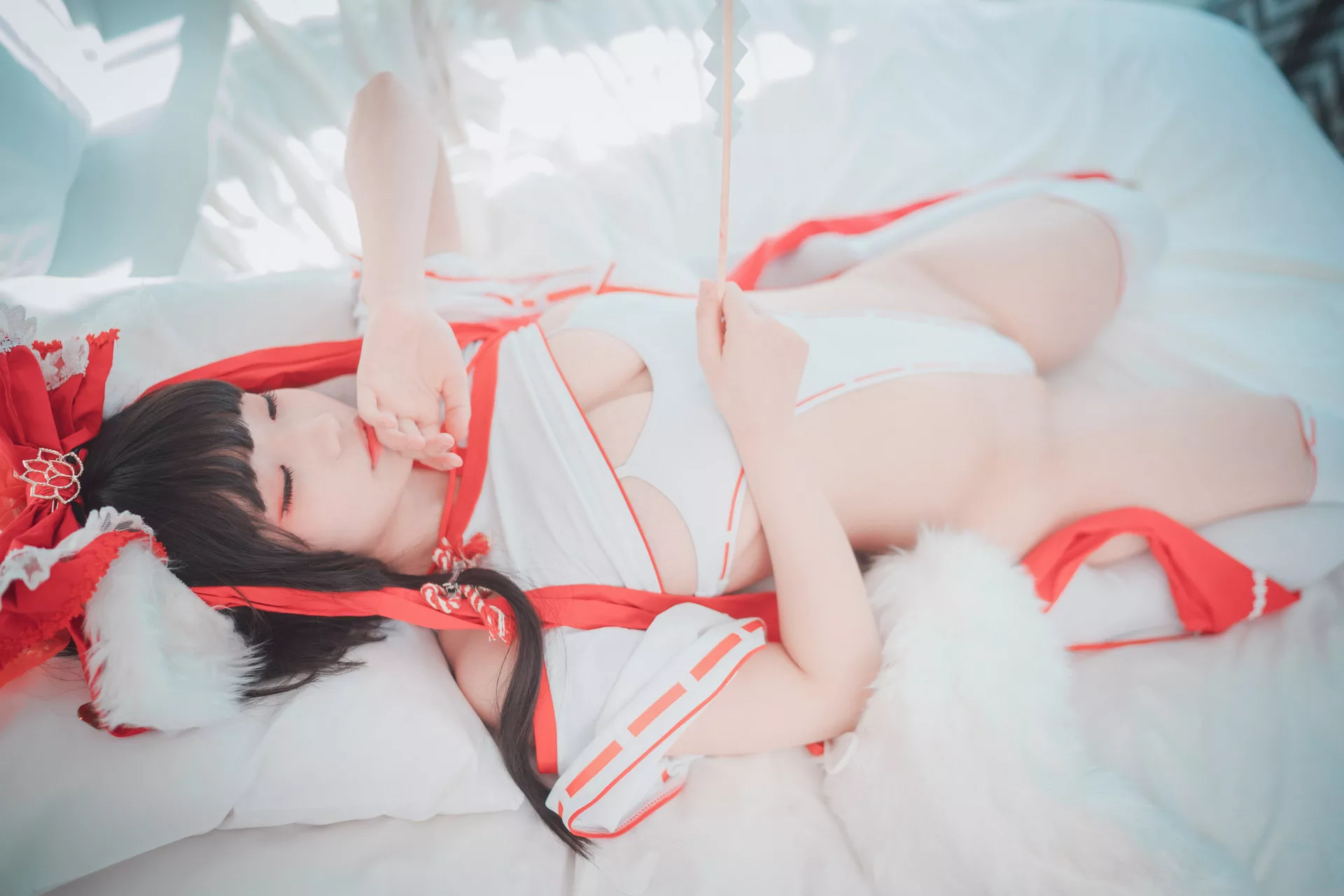 A.Ver(65P)  Kitsune Mimmi【DJAWA大佳玩  Miko 高丽魅模高精细艺术图套图 高丽魅模艺术图 】
