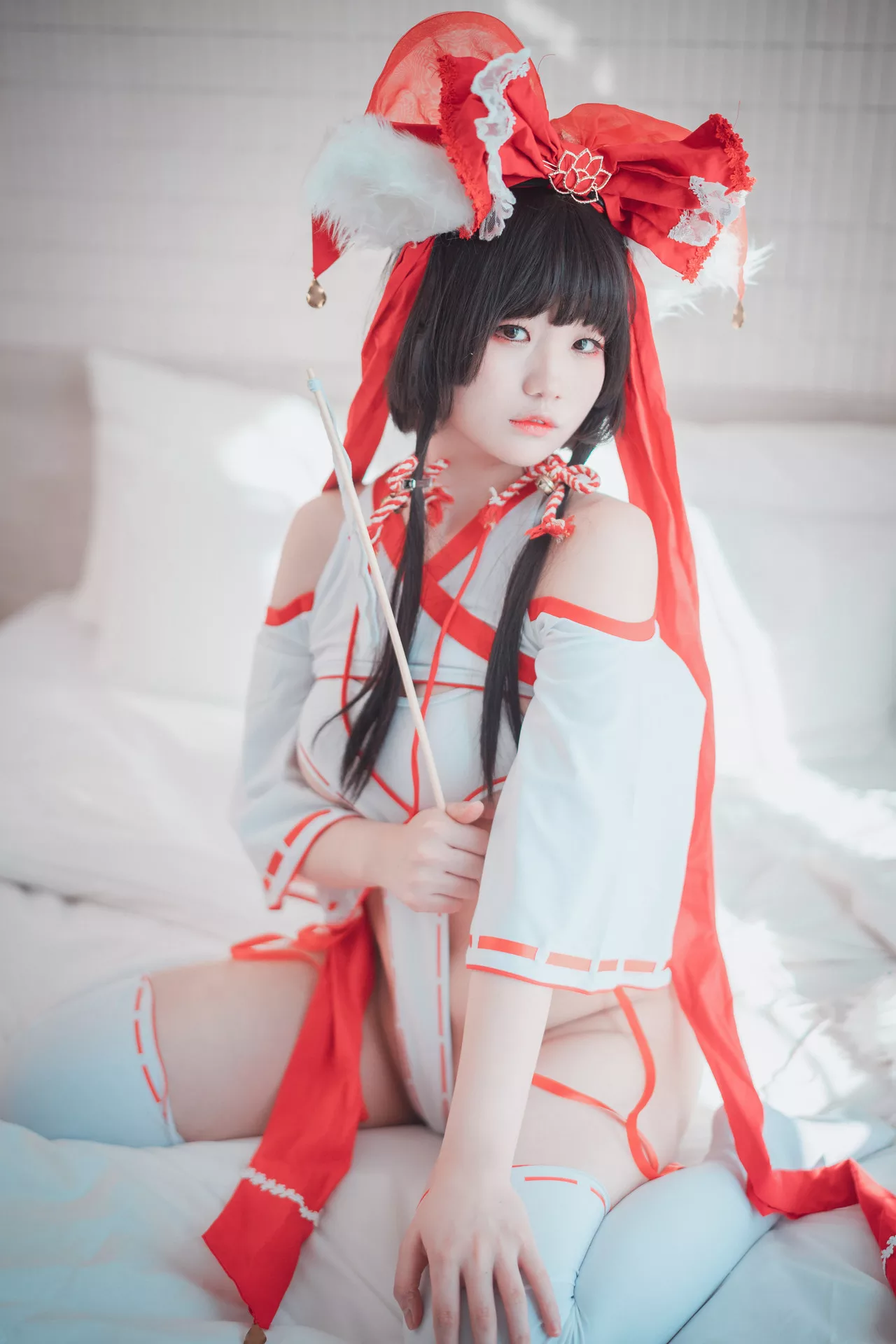 A.Ver(65P)  Kitsune Mimmi【DJAWA大佳玩  Miko 高丽魅模高精细艺术图套图 高丽魅模艺术图 】