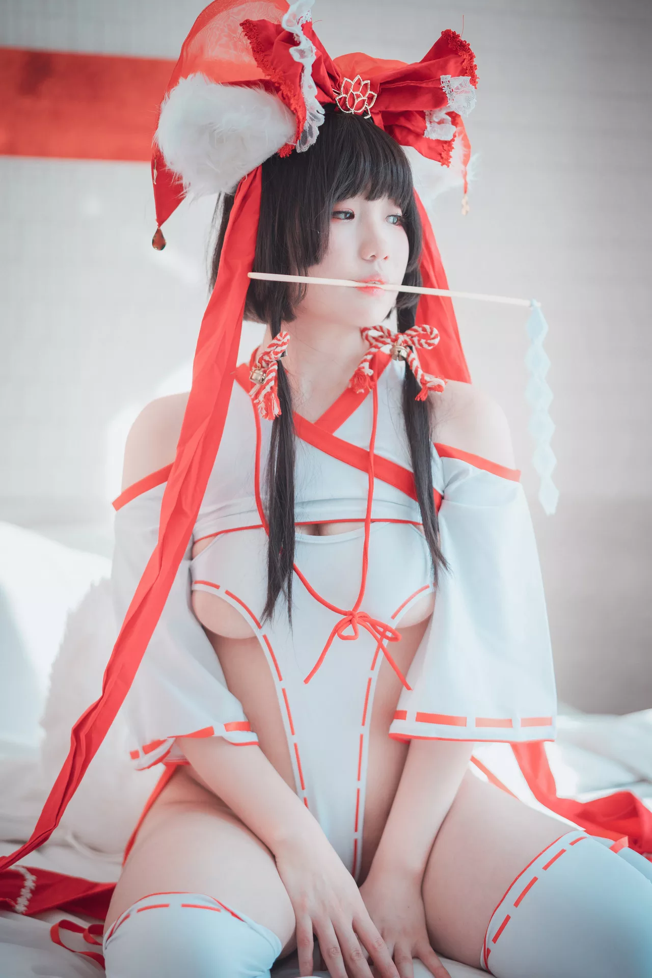 A.Ver(65P)  Kitsune Mimmi【DJAWA大佳玩  Miko 高丽魅模高精细艺术图套图 高丽魅模艺术图 】