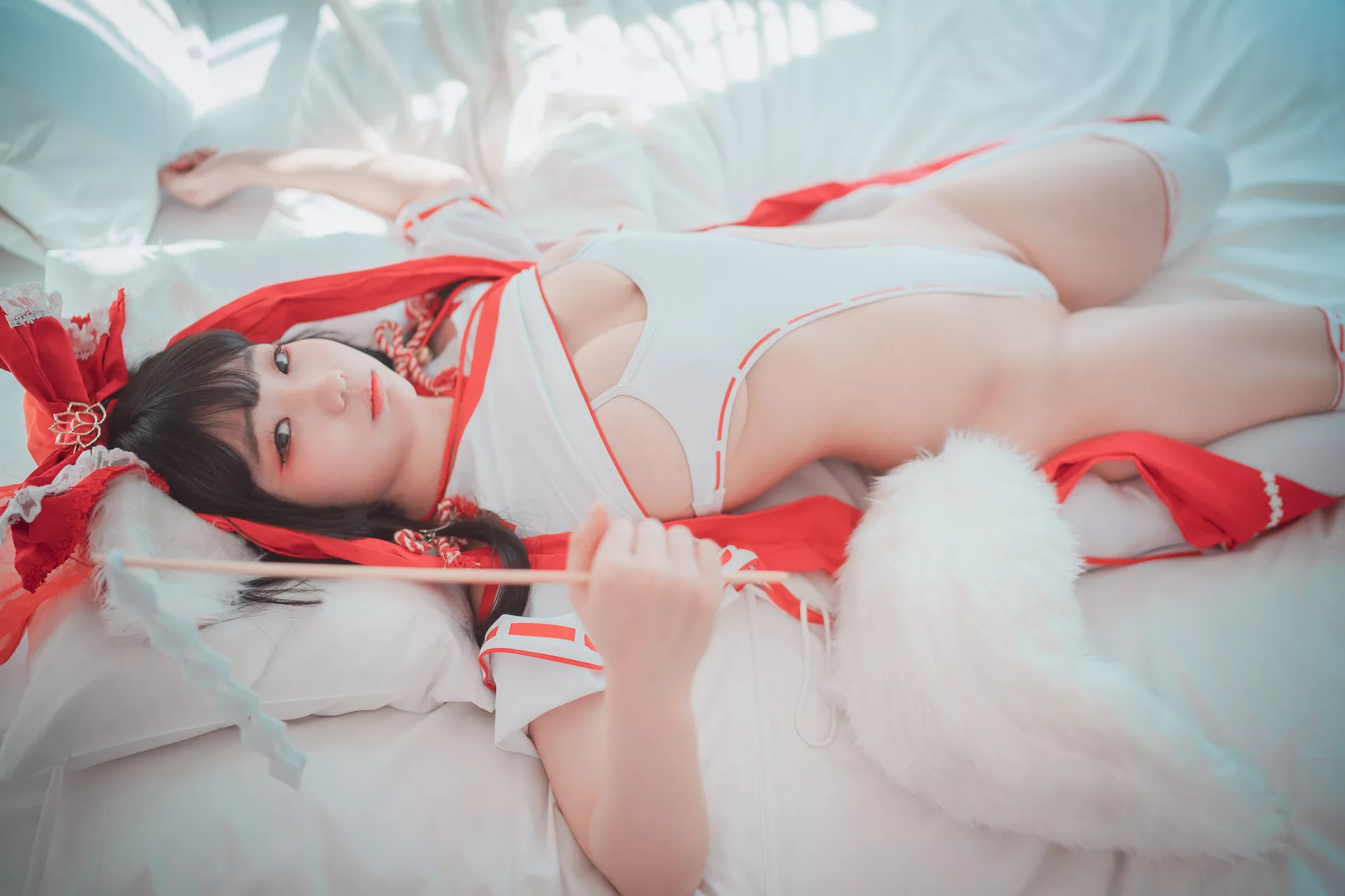 A.Ver(65P)  Kitsune Mimmi【DJAWA大佳玩  Miko 高丽魅模高精细艺术图套图 高丽魅模艺术图 】