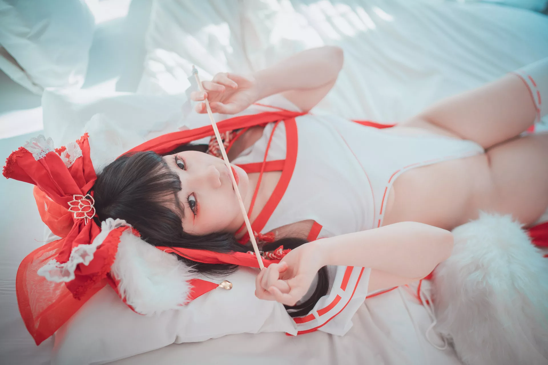 A.Ver(65P)  Kitsune Mimmi【DJAWA大佳玩  Miko 高丽魅模高精细艺术图套图 高丽魅模艺术图 】