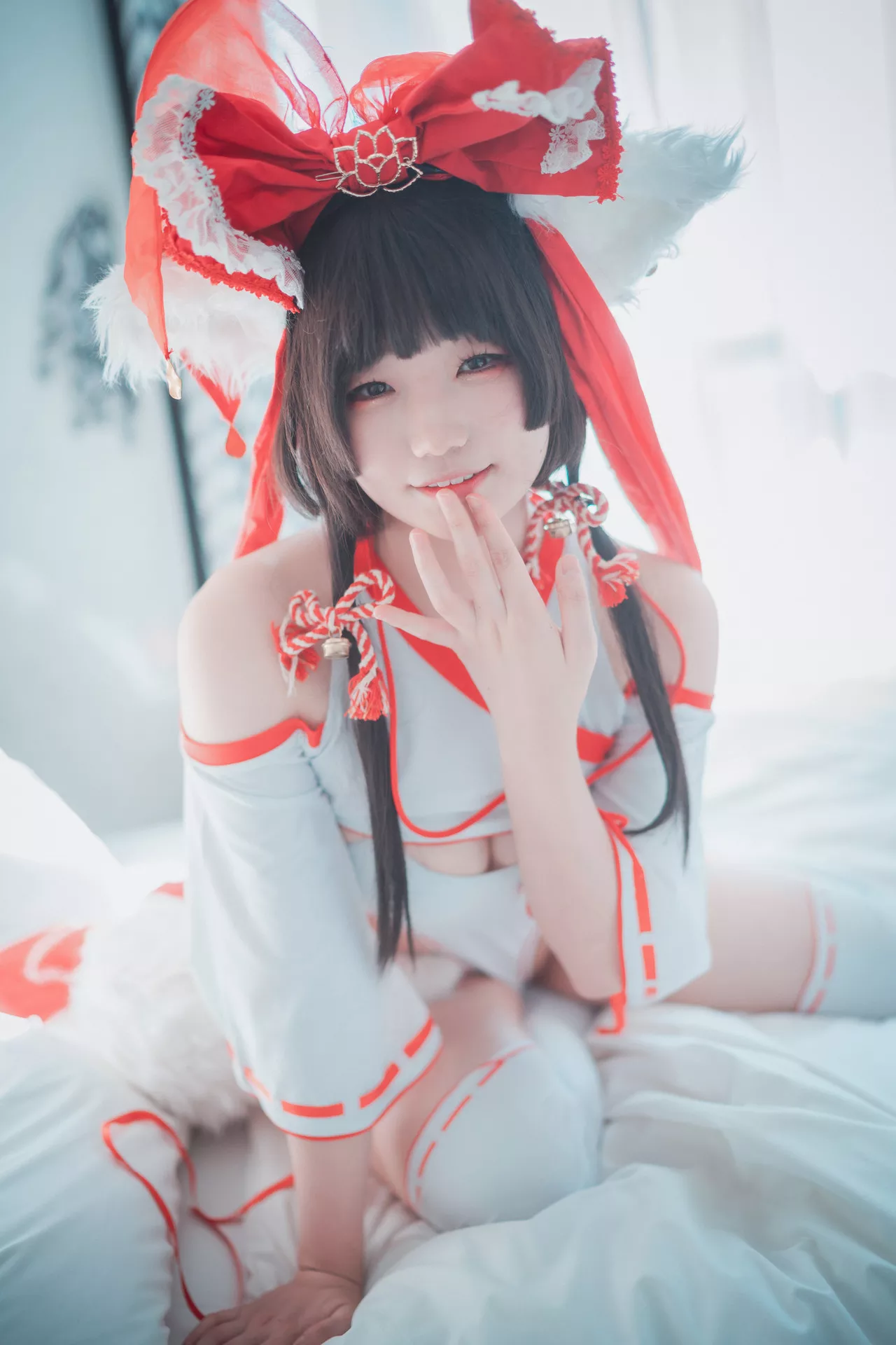 A.Ver(65P)  Kitsune Mimmi【DJAWA大佳玩  Miko 高丽魅模高精细艺术图套图 高丽魅模艺术图 】