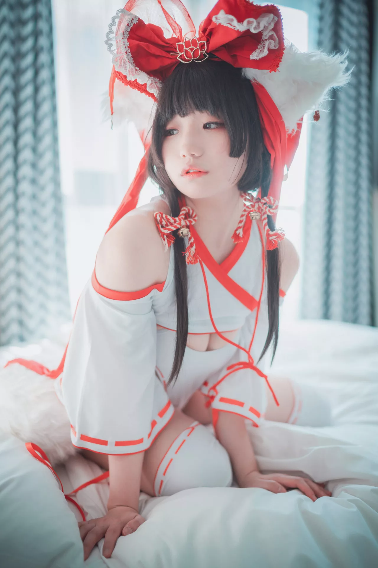 A.Ver(65P)  Kitsune Mimmi【DJAWA大佳玩  Miko 高丽魅模高精细艺术图套图 高丽魅模艺术图 】