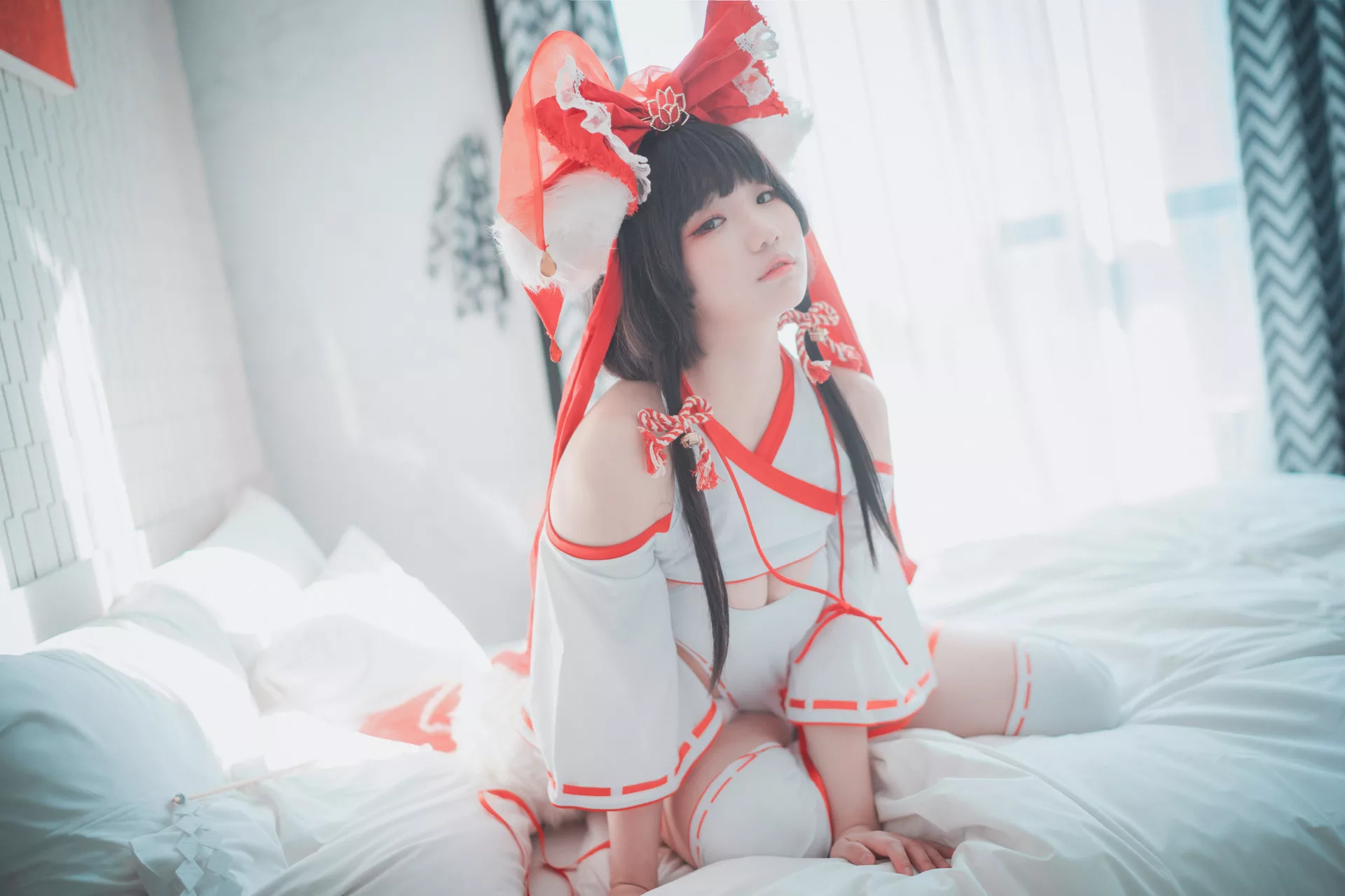 A.Ver(65P)  Kitsune Mimmi【DJAWA大佳玩  Miko 高丽魅模高精细艺术图套图 高丽魅模艺术图 】