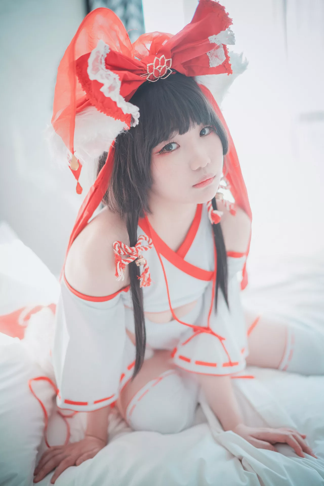 A.Ver(65P)  Kitsune Mimmi【DJAWA大佳玩  Miko 高丽魅模高精细艺术图套图 高丽魅模艺术图 】