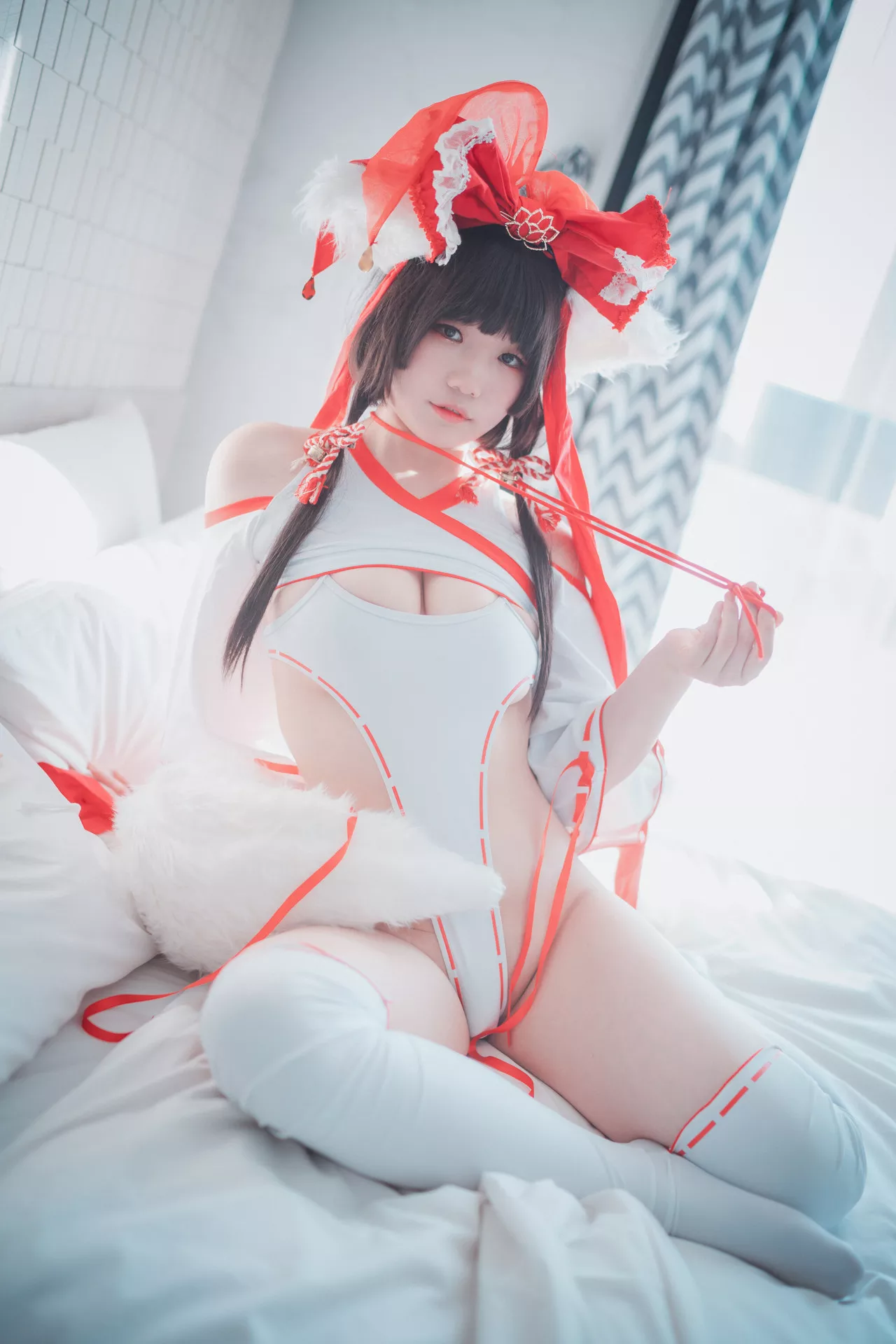 A.Ver(65P)  Kitsune Mimmi【DJAWA大佳玩  Miko 高丽魅模高精细艺术图套图 高丽魅模艺术图 】