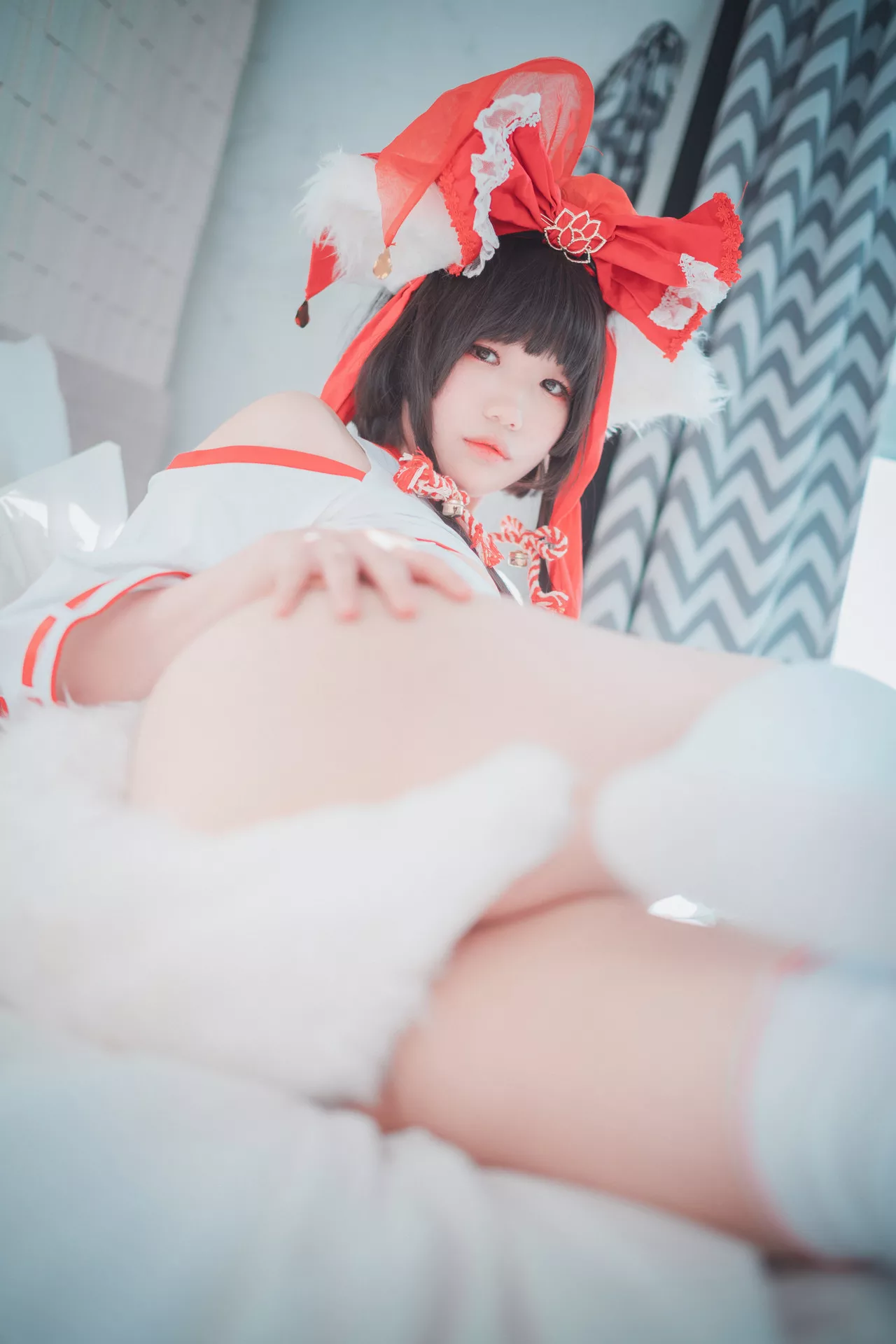 A.Ver(65P)  Kitsune Mimmi【DJAWA大佳玩  Miko 高丽魅模高精细艺术图套图 高丽魅模艺术图 】