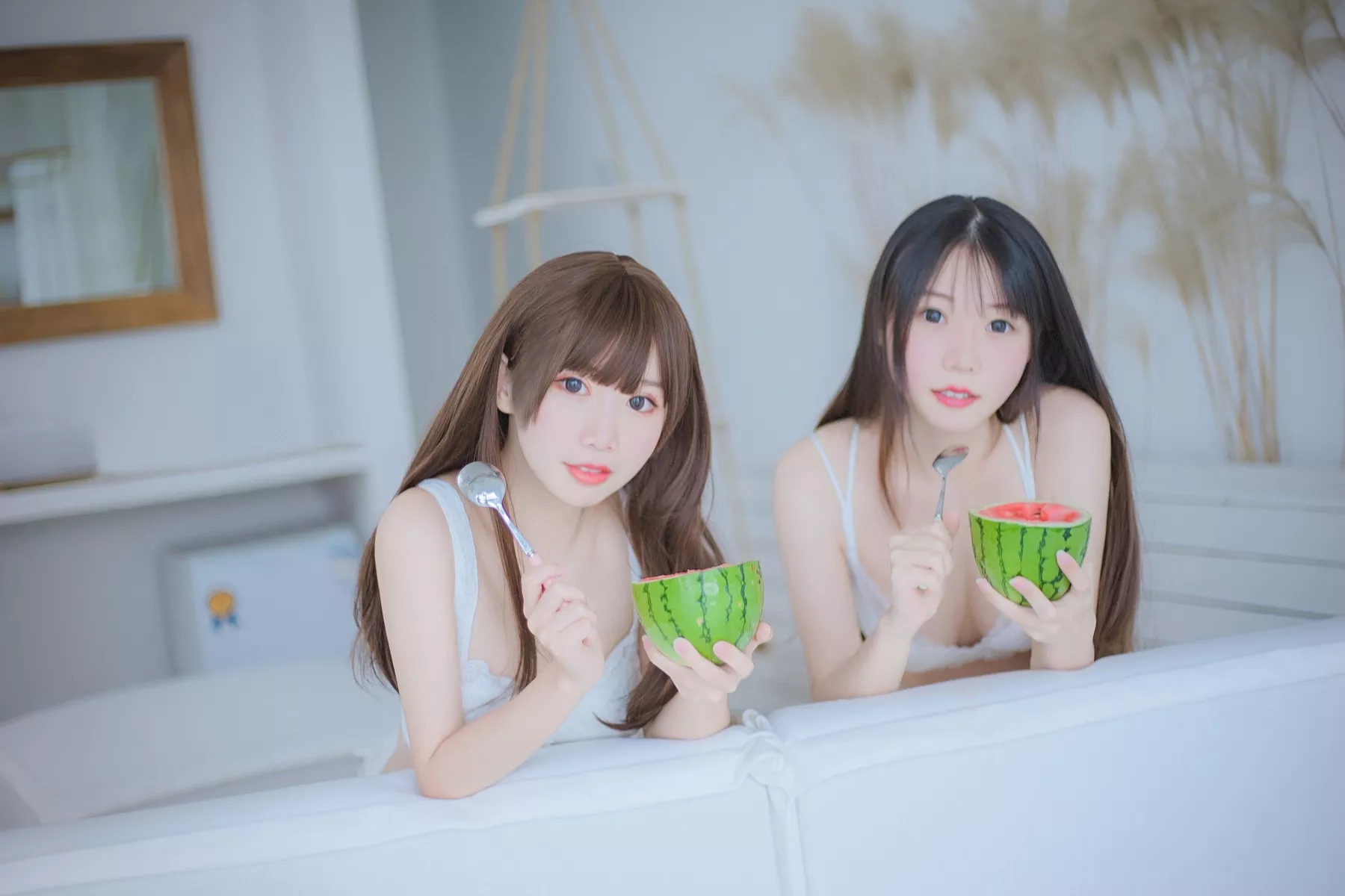 尤物Cosplay 饼饼和 露露 香草喵 香草喵