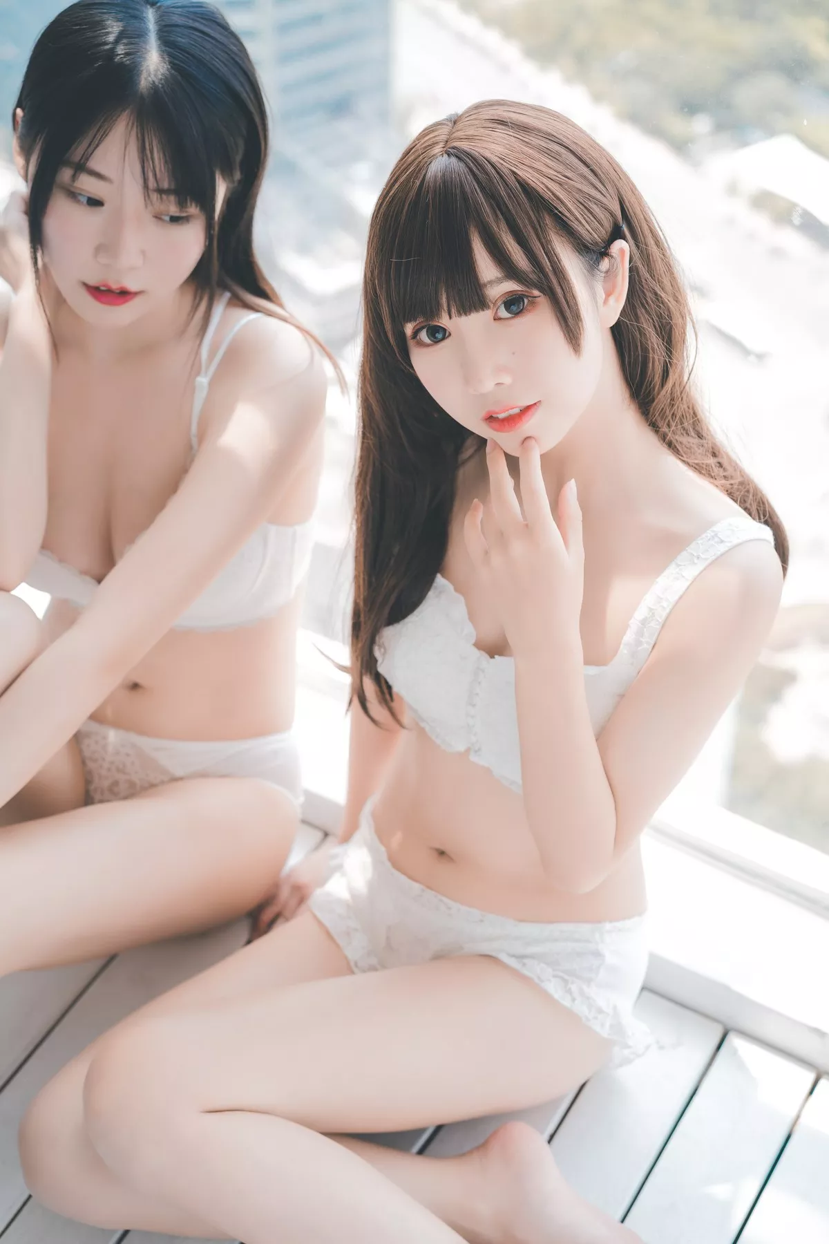 尤物Cosplay 饼饼和 露露 香草喵 香草喵