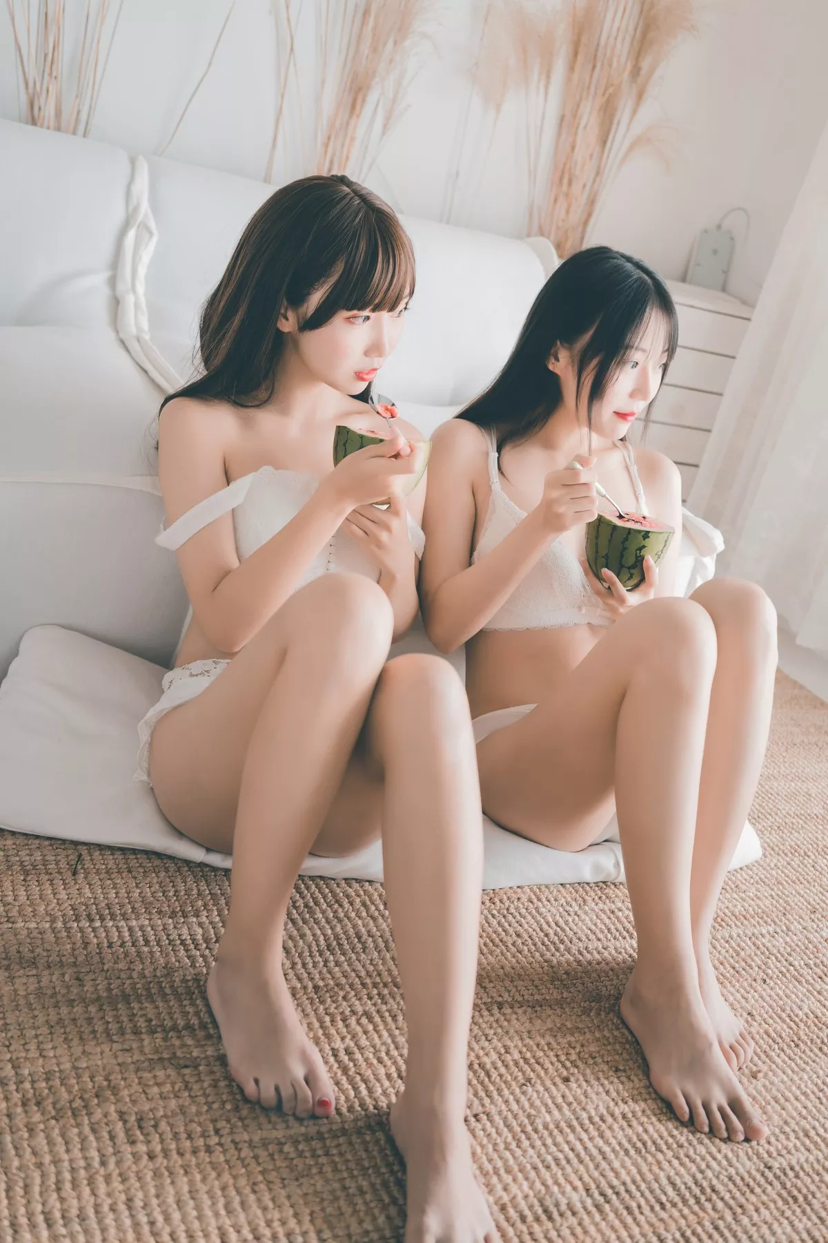 尤物Cosplay 饼饼和 露露 香草喵 香草喵