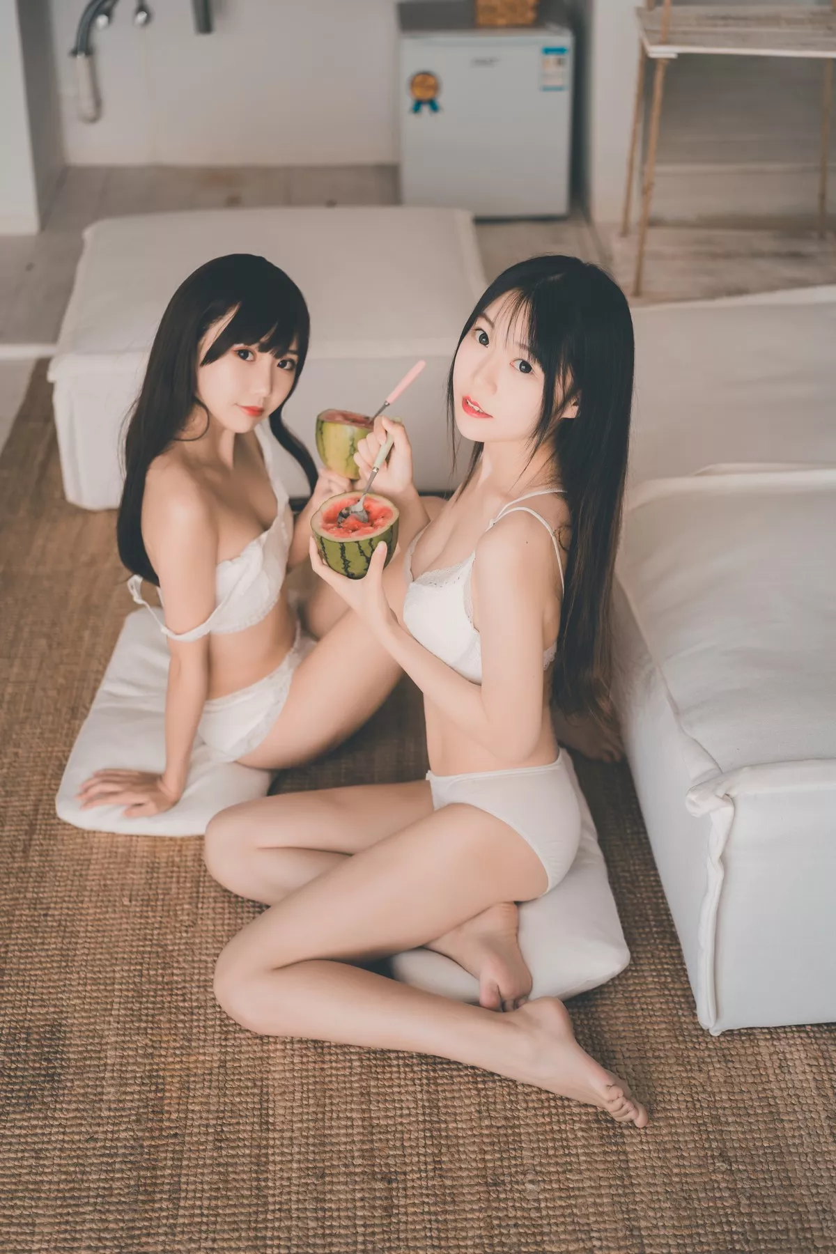 尤物Cosplay 饼饼和 露露 香草喵 香草喵
