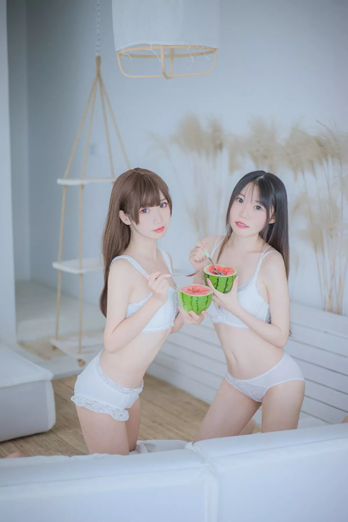 尤物Cosplay 饼饼和 露露 香草喵 香草喵