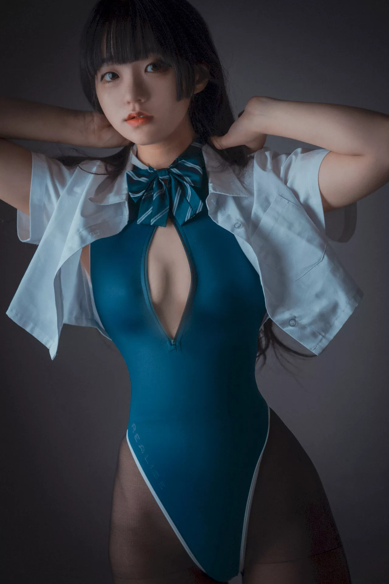 高丽美模摄影 #10 Jeong 【DJAWA大佳玩】 Lesson  全集修正 Swimming Jenny