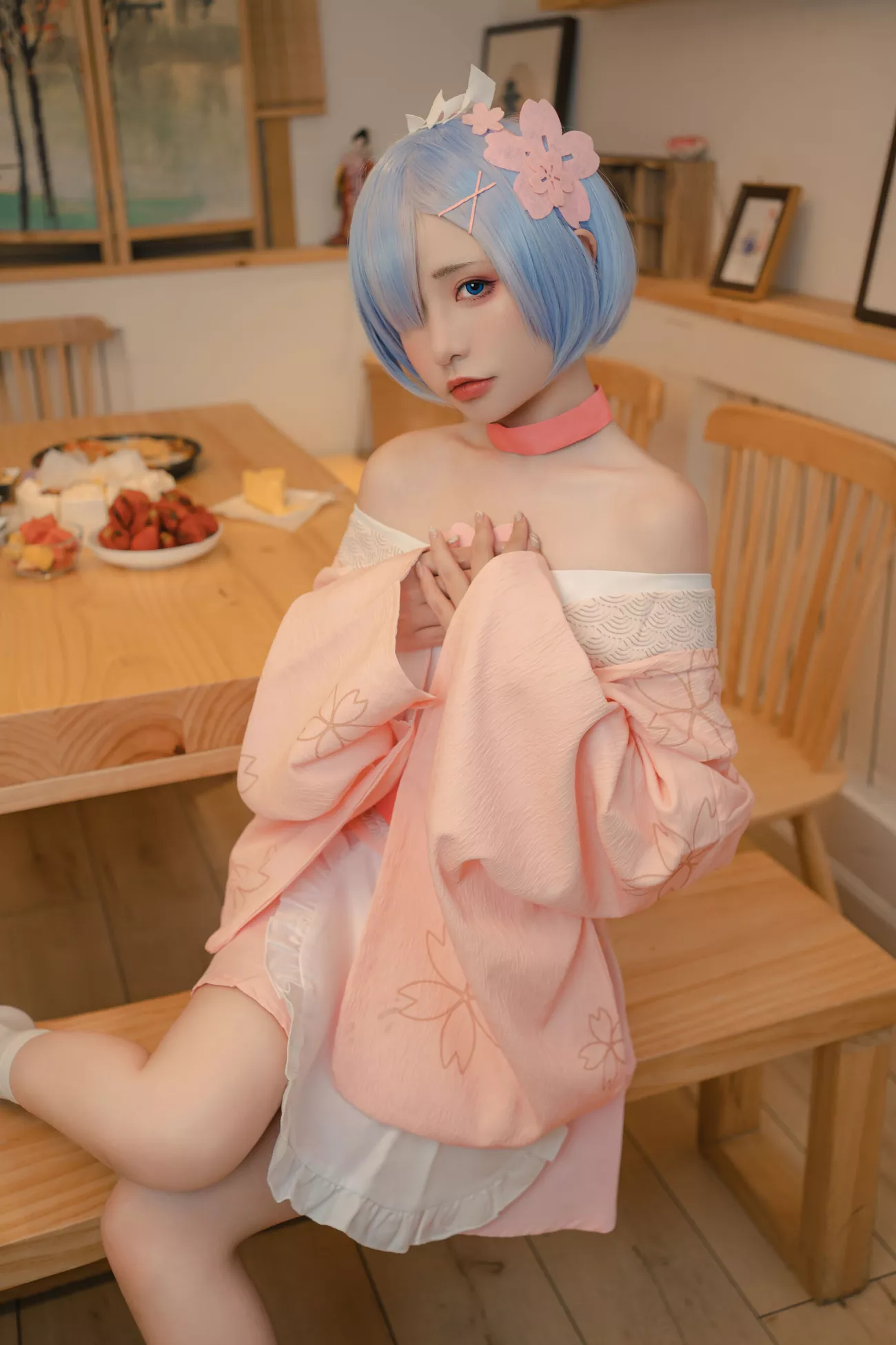 x金鱼kinngyo《从零开始的女体盛宴》 喵小吉 优秀艺术图美图