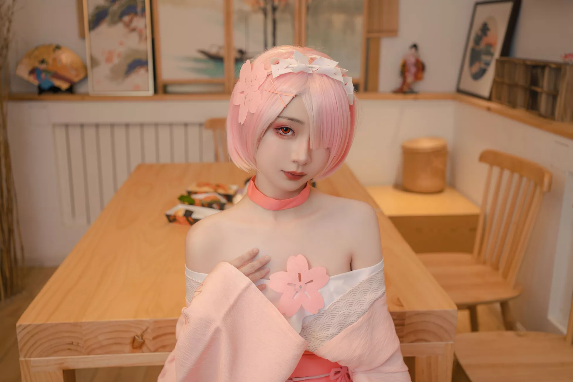 x金鱼kinngyo《从零开始的女体盛宴》 喵小吉 优秀艺术图美图