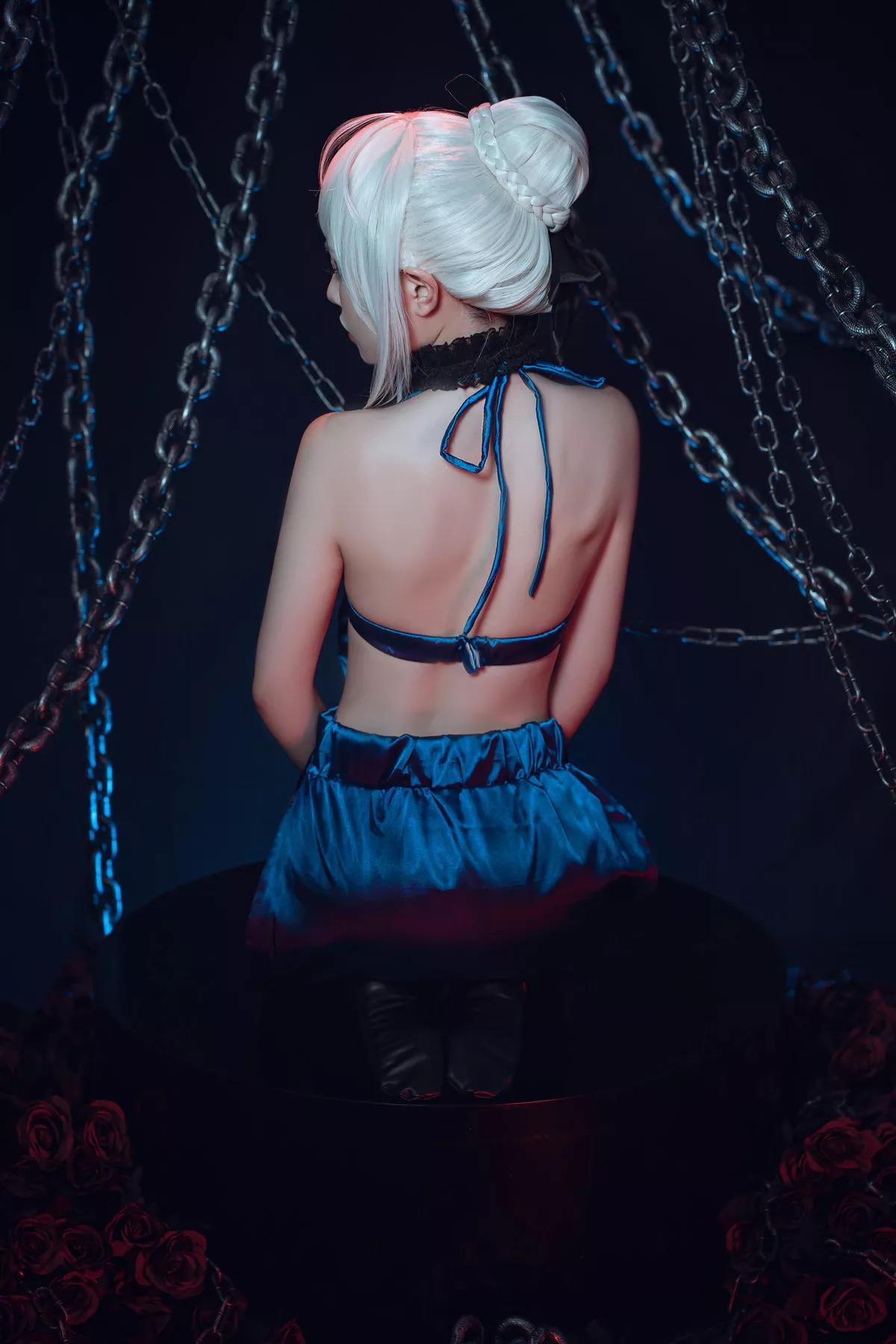 美女Cosplay 爆机丫头 喵小吉 Saber Alter 诱惑私拍 黑呆