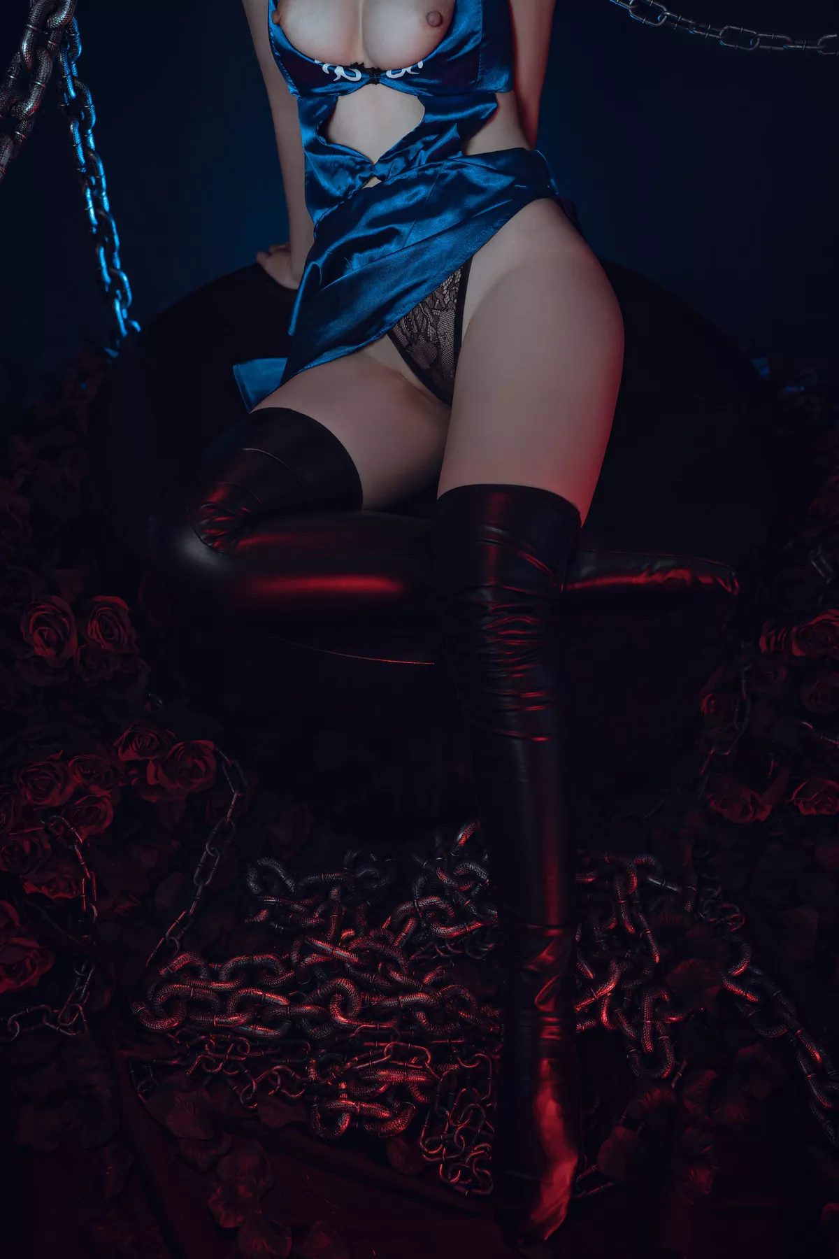 美女Cosplay 爆机丫头 喵小吉 Saber Alter 诱惑私拍 黑呆