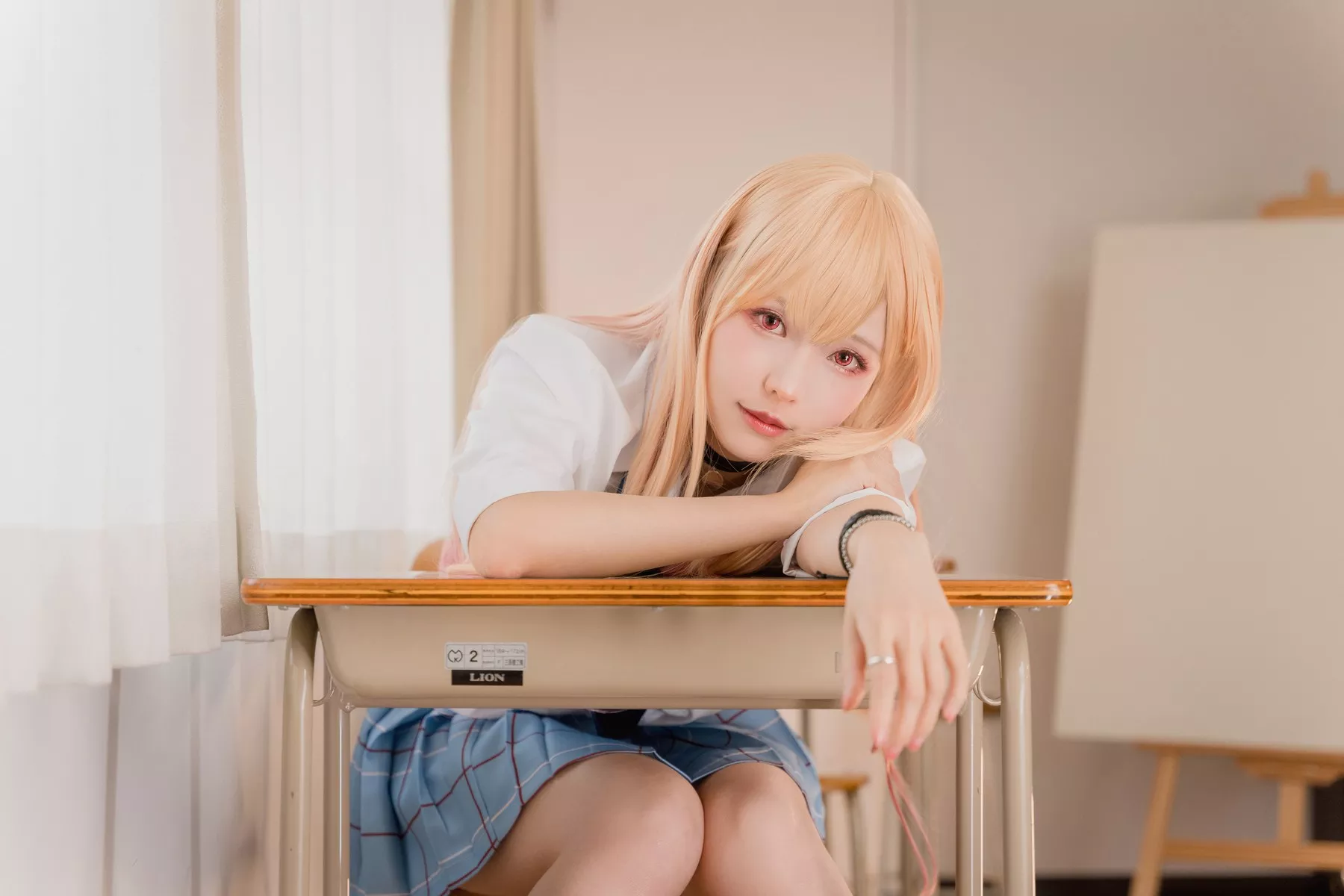 Marin Ely 女神Cosplay Kitagawa 妩媚密拍