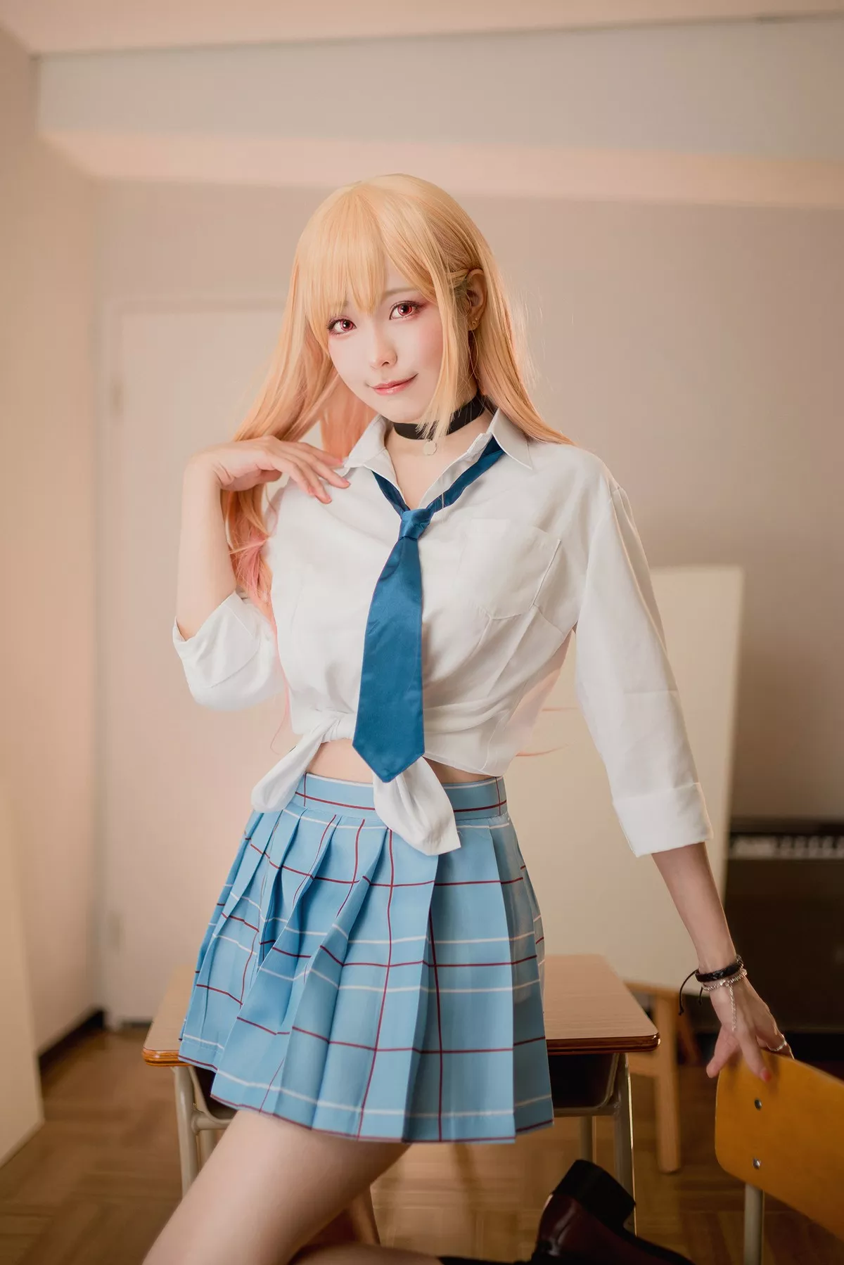 Marin Ely 女神Cosplay Kitagawa 妩媚密拍