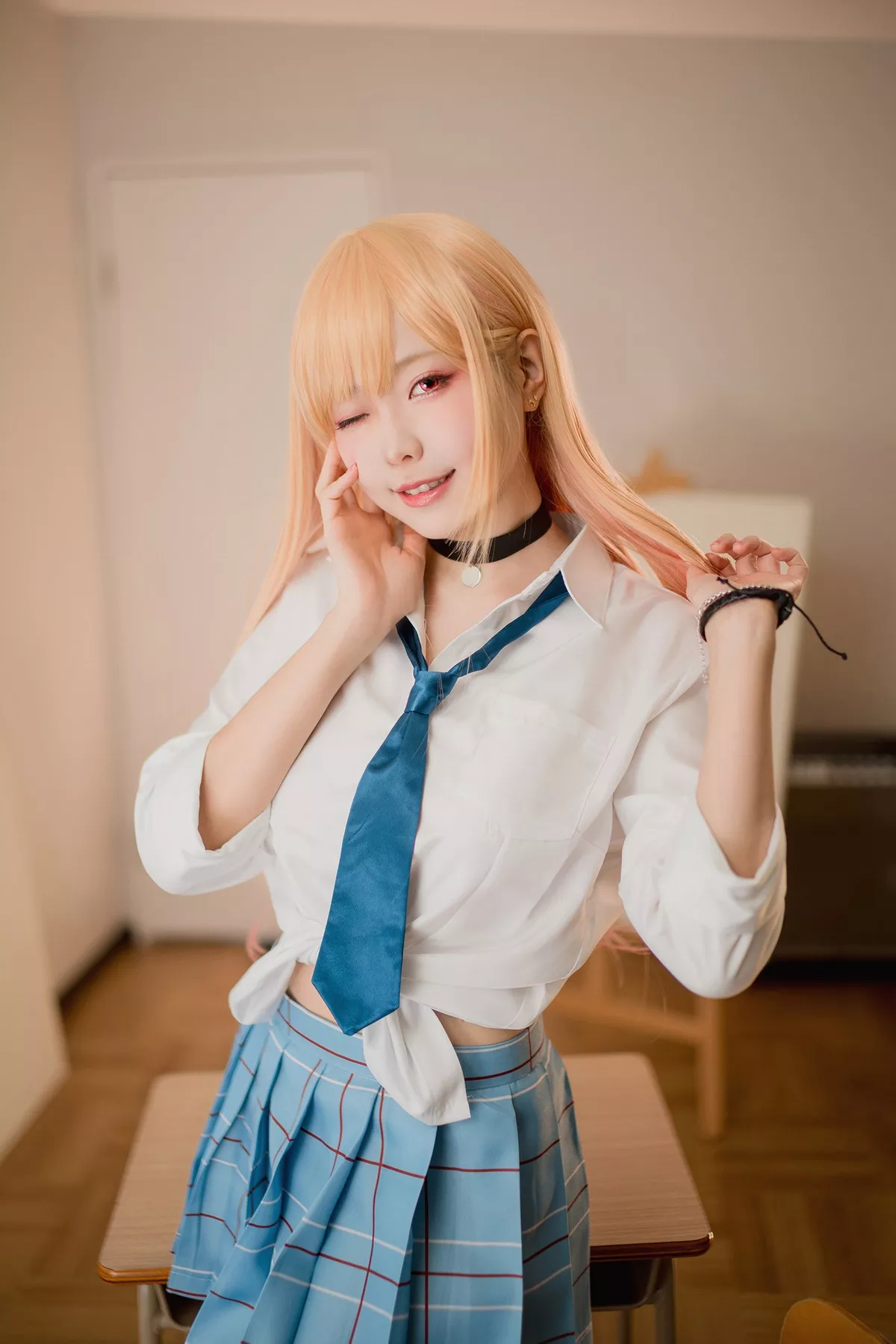 Marin Ely 女神Cosplay Kitagawa 妩媚密拍