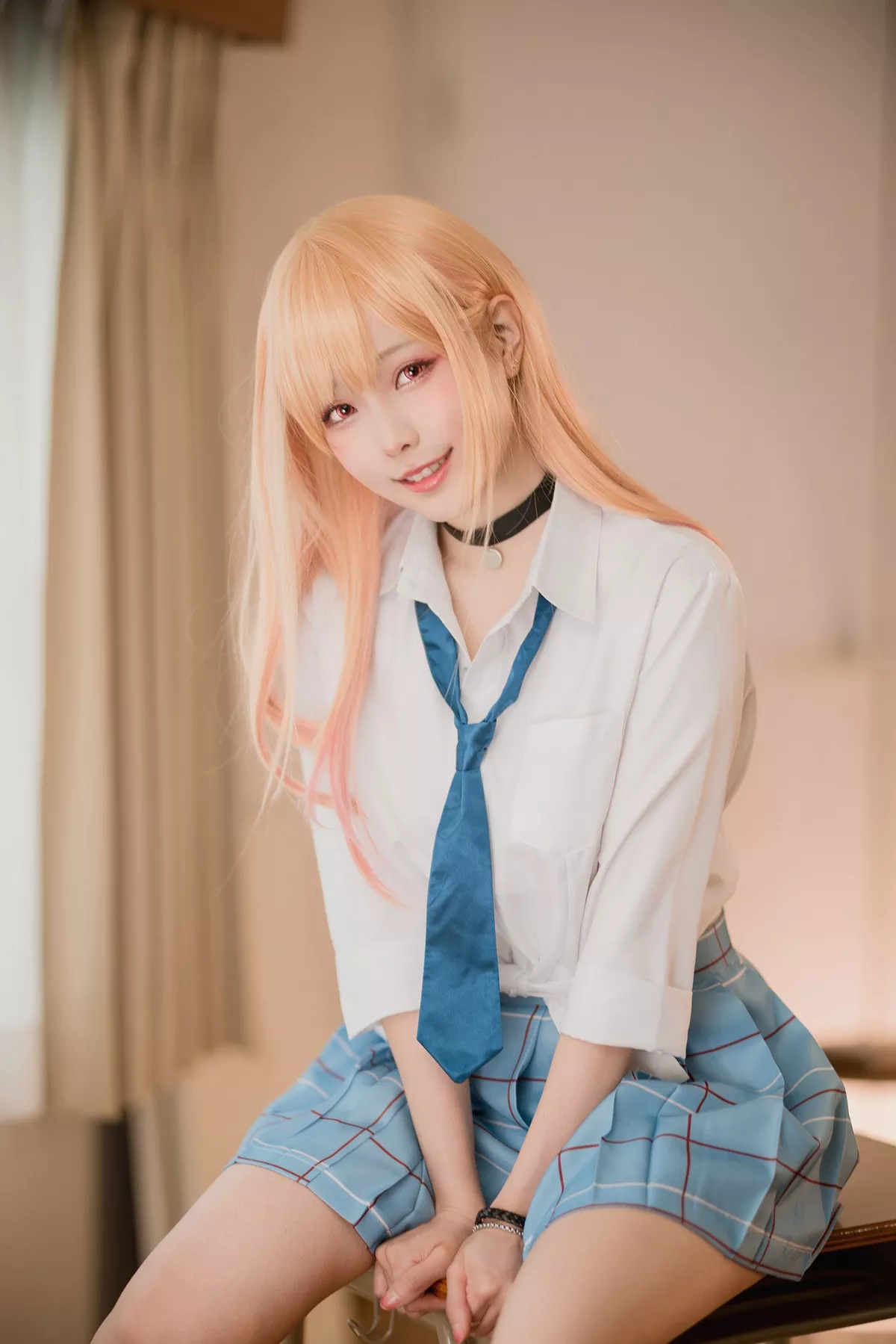 Marin Ely 女神Cosplay Kitagawa 妩媚密拍