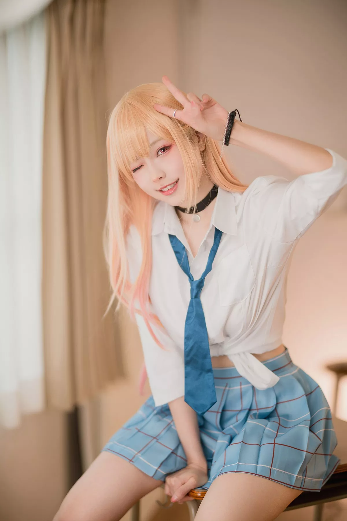 Marin Ely 女神Cosplay Kitagawa 妩媚密拍