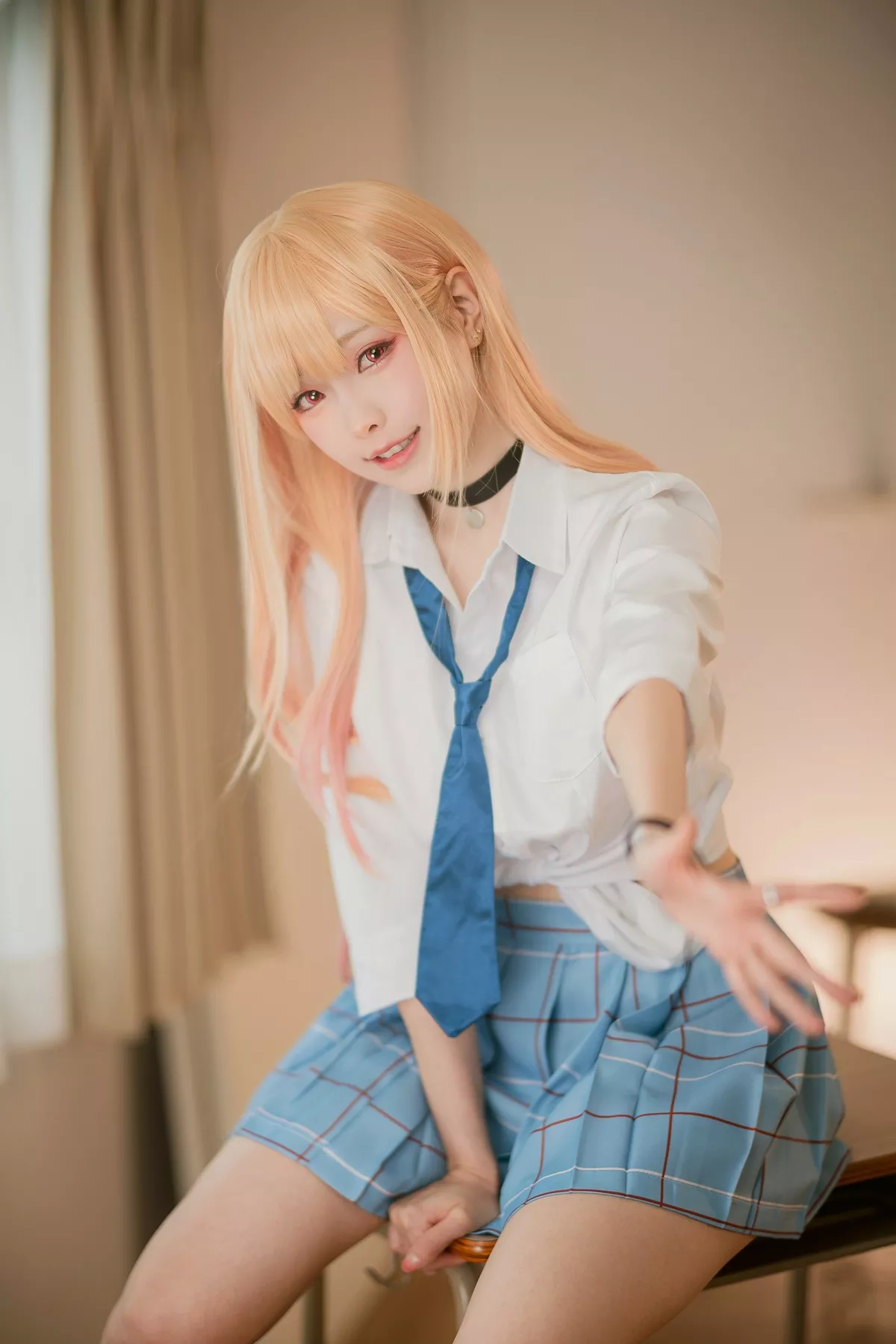 Marin Ely 女神Cosplay Kitagawa 妩媚密拍